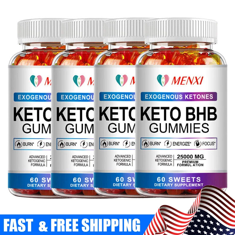 Keto ACV BHB Weight Loss Gummies to Burn Fat for Energy Appetite Suppressant