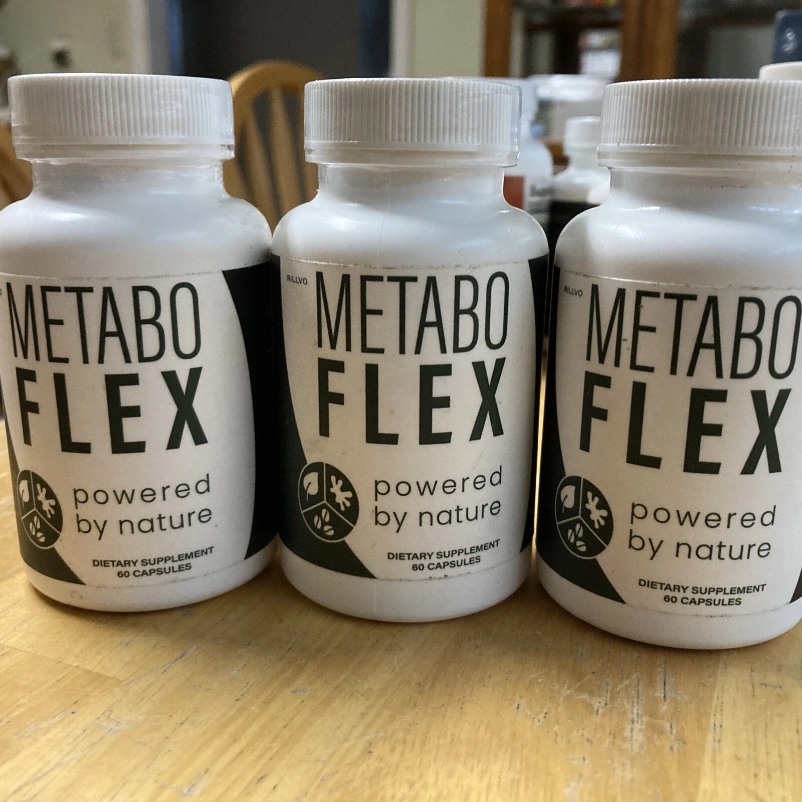(3 BOTTLES) Metabo Flex Keto Pills -Metabolism Fat Burner Weight Loss Supplement