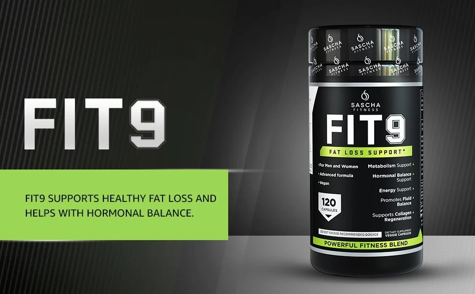 Sascha Fitness Vegan Weight Loss Supplements - 120 Pieces