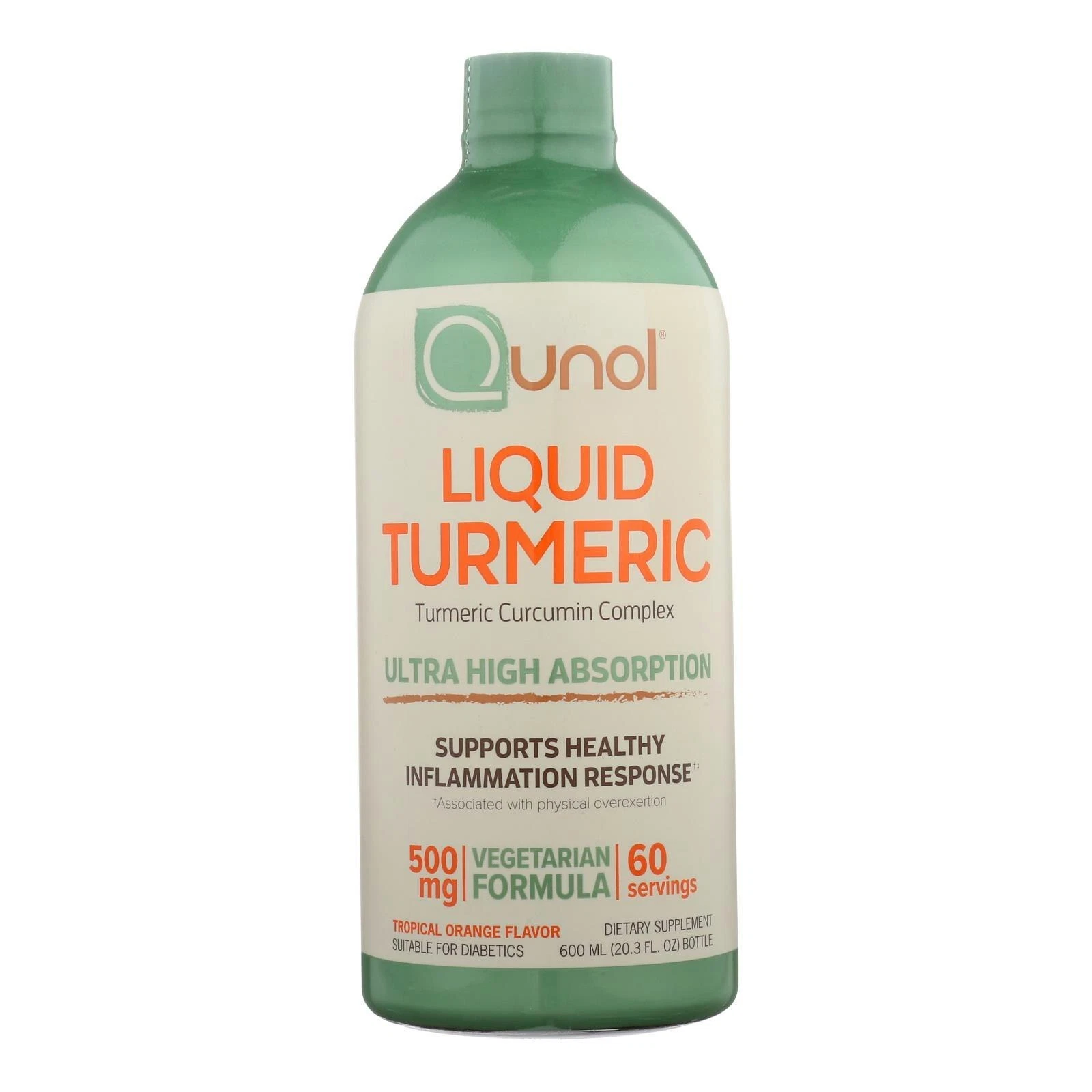 Qunol - Turmeric Liquid 500mg - 20.3 fl. oz