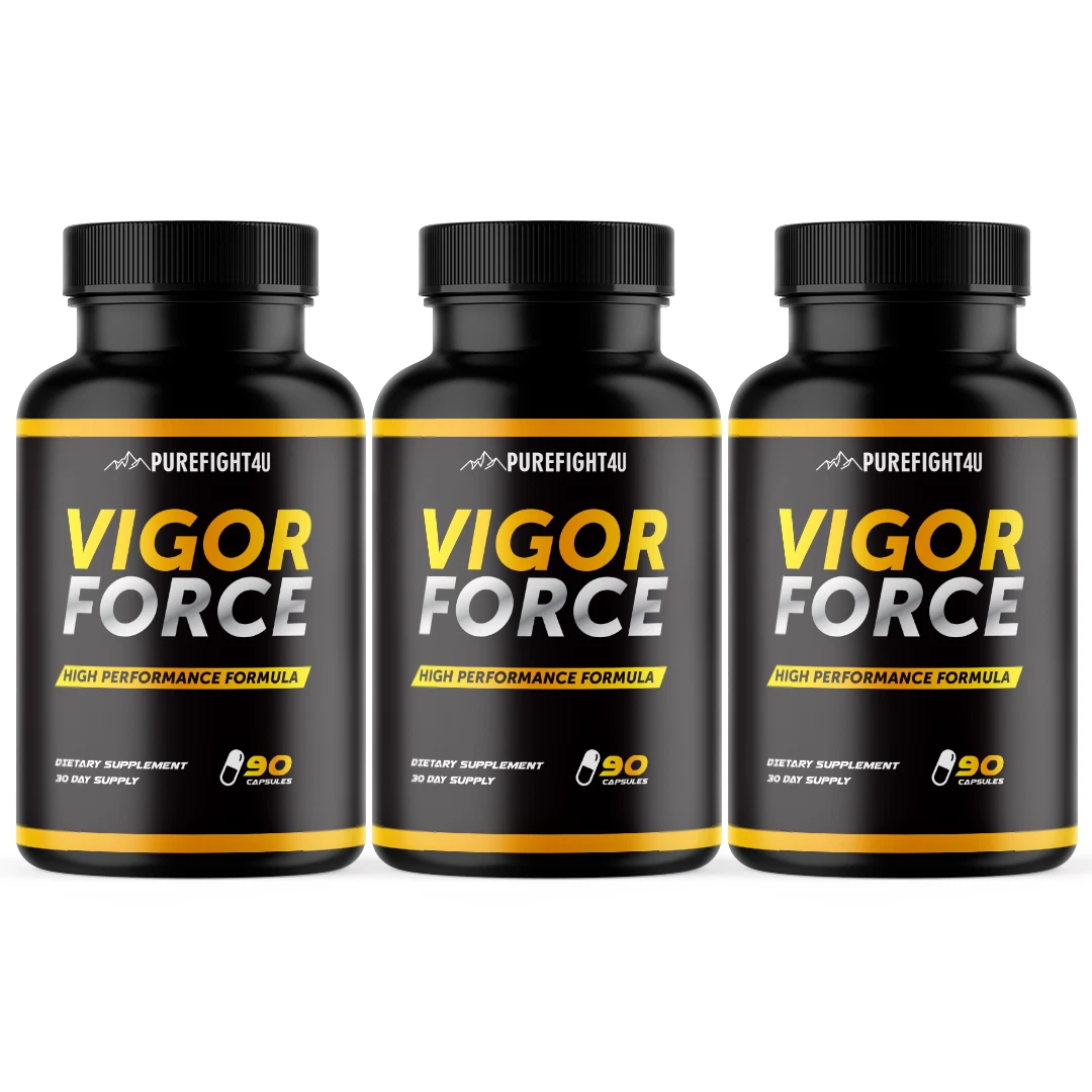 Vigor Force Advanced Male Performance Booster Formula Supplement 90 Caps 3 Pack