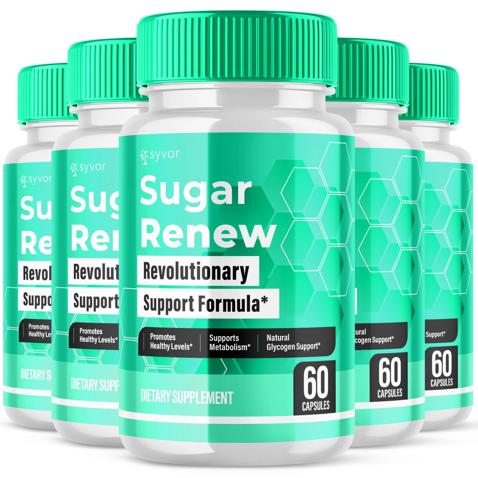 Sugar Renew Glycogen Support Revolutionary Formula Glyco Optimizer, 300 Capsules