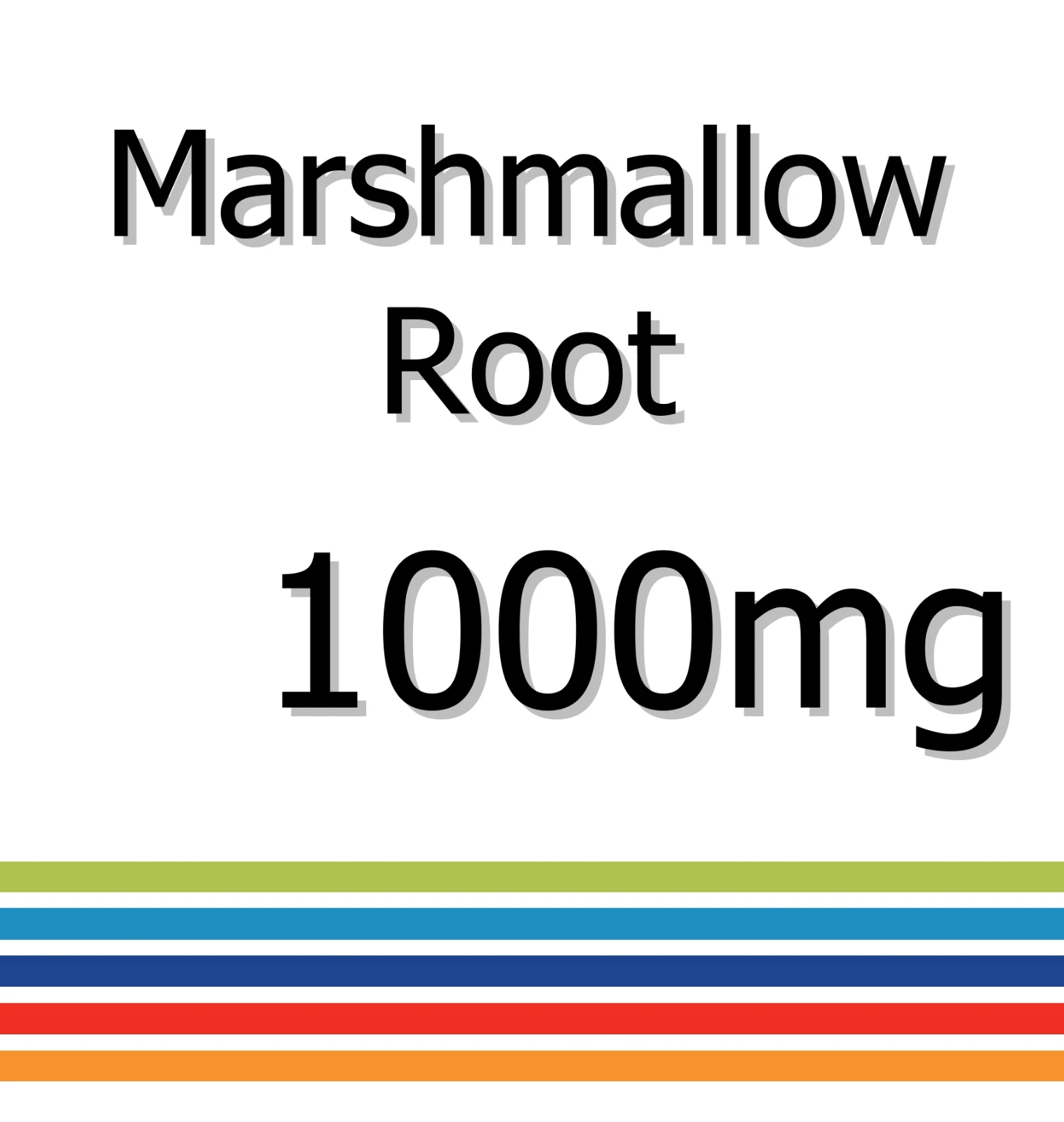 Marshmallow Root 1000mg x 60 Tablets - Digestion Aid