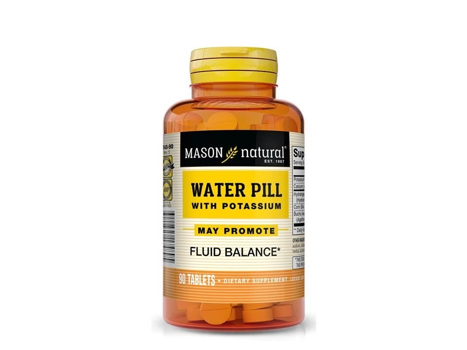 DIURETIC WATER PILLS WITH POTASSIUM Cramps & Fatigue WEIGHT LOSS 90 Count