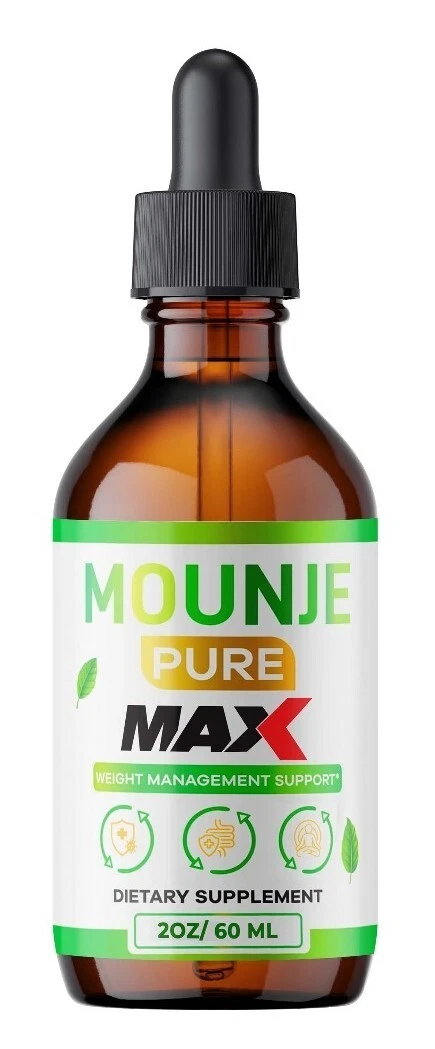 (1 Pack) Mounje Pure MAX Weight Loss Drops, MounjePure Metabolism Booster Drops