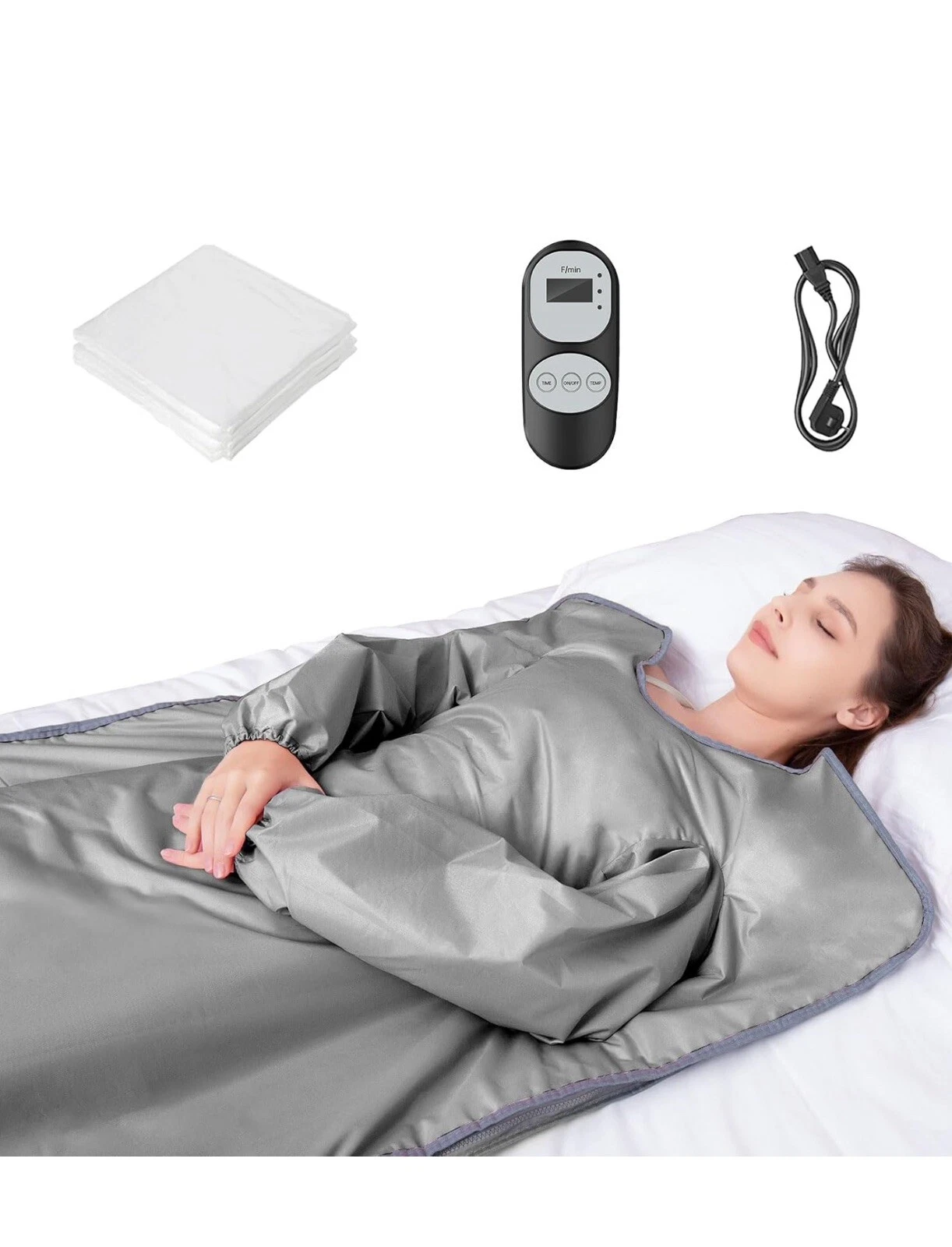 infrared Sauna Blanket For Detoxification Portable Far Infrared Blanket Mooawa