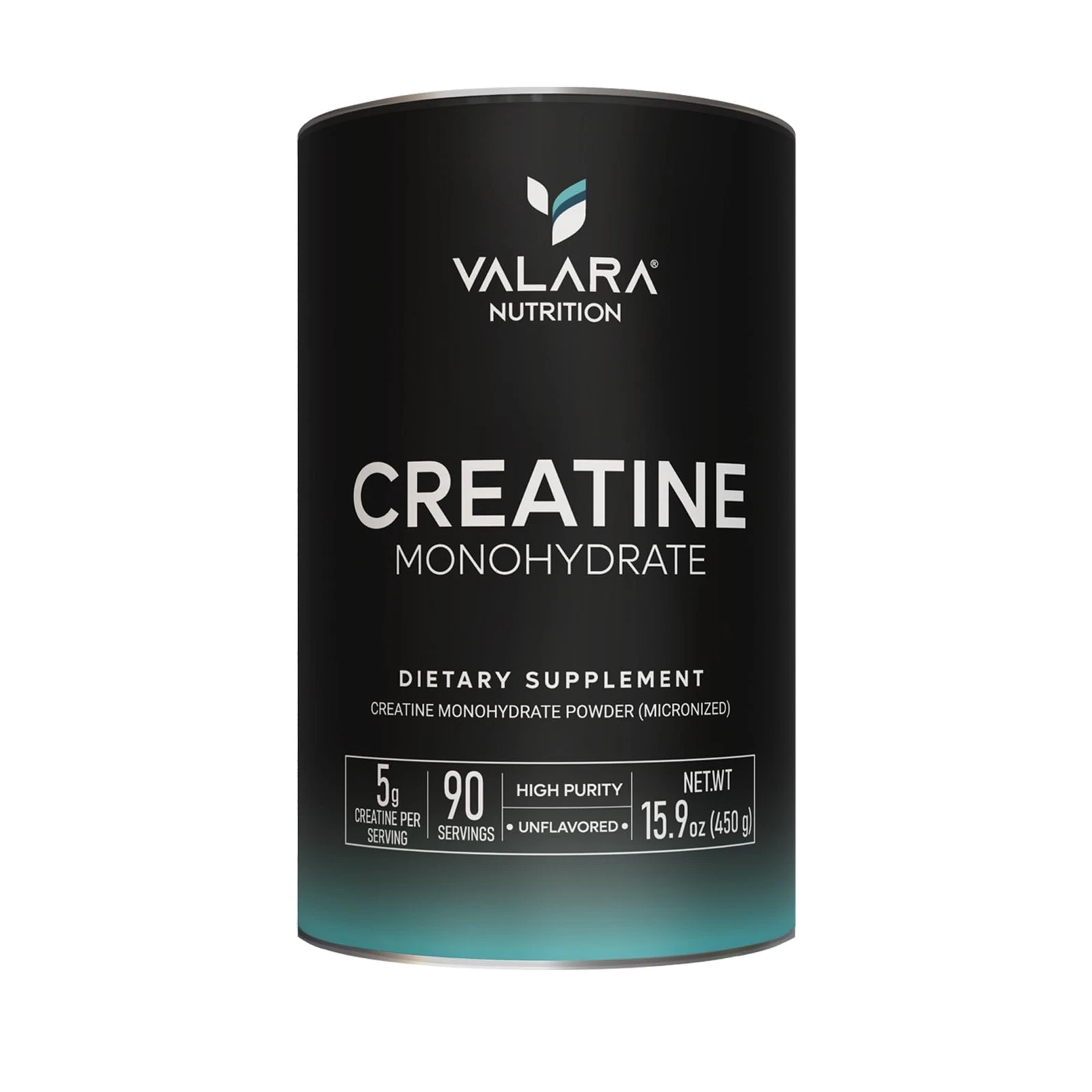 Valara Creatine Monohydrate Micronized 450g 90 Servings 5000mg Per Serv (5g
