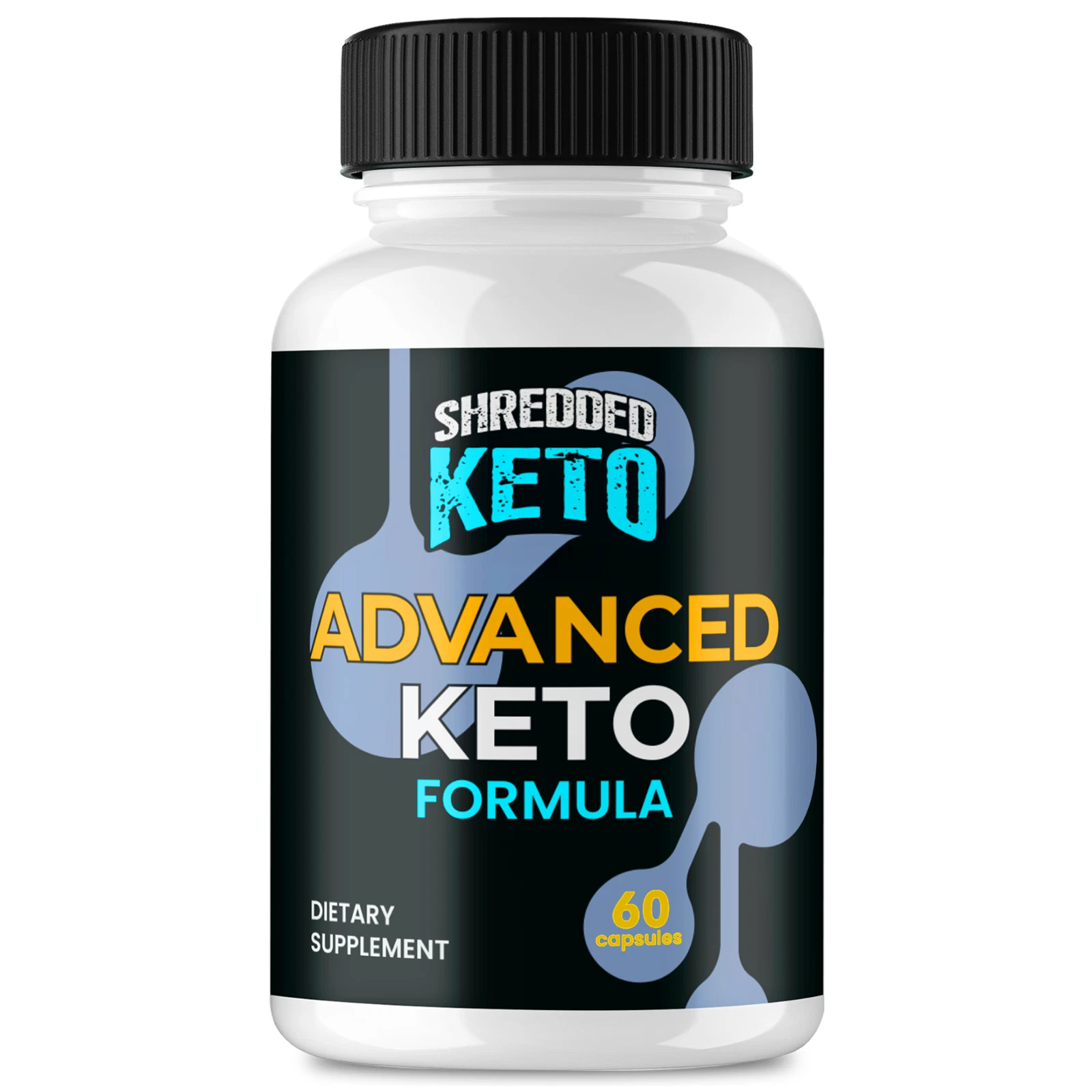 Shredded Keto Advanced Weight Loss Formula for Digestion & Burning Fat 60ct