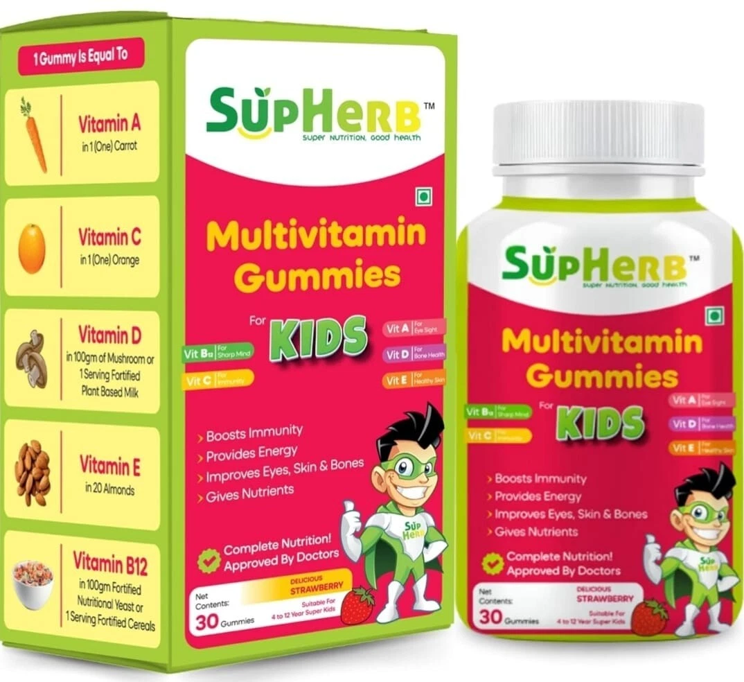 SupHerb Multivitamin gummies for kids