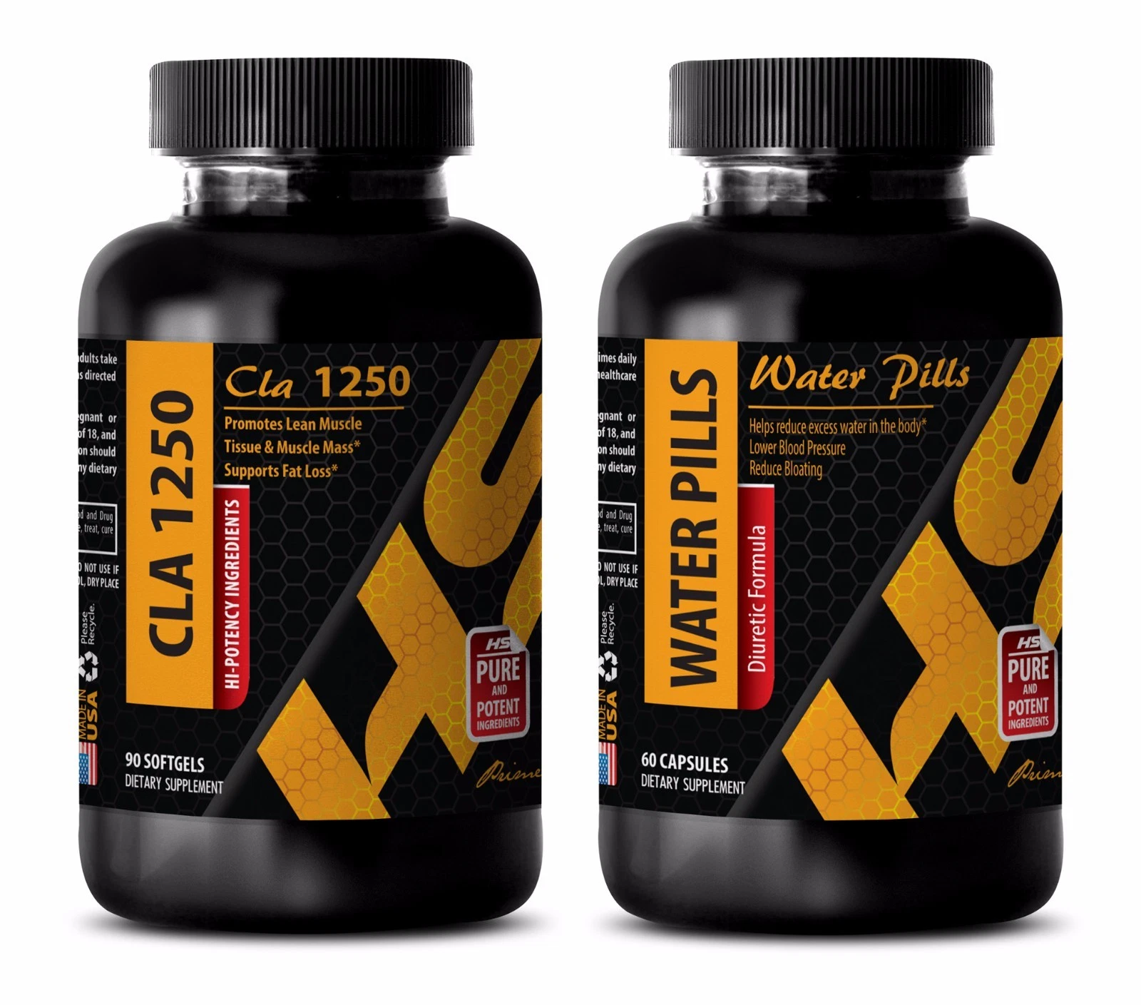 Energy booster weight loss - CLA – WATER AWAY COMBO - cla weight loss