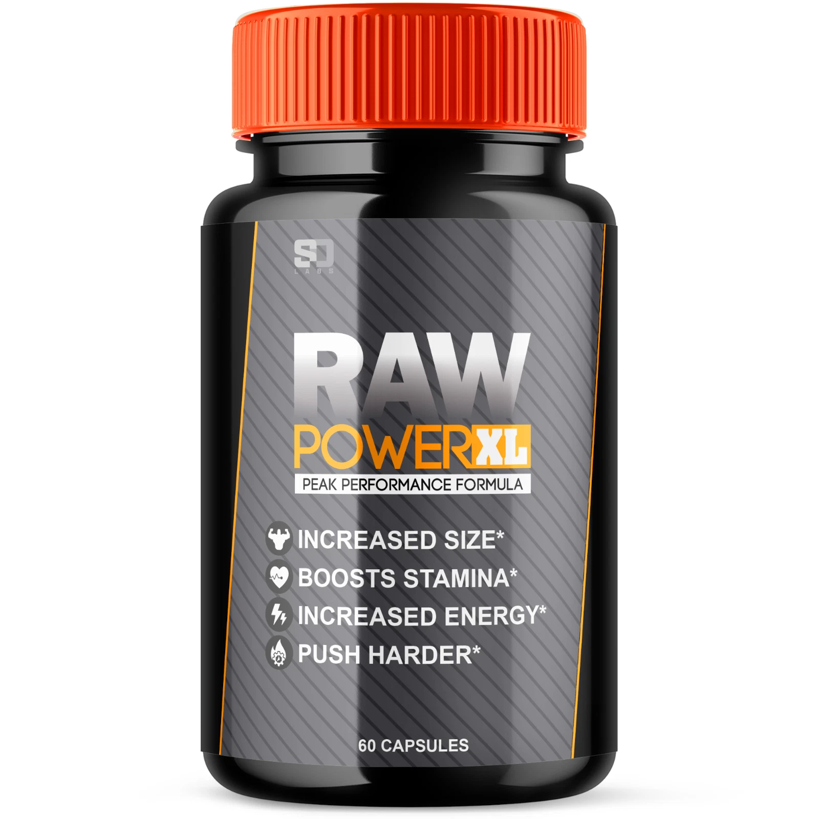 (1 Pack) Raw Power XL Pills, Maximize Energy, Vitality & Stamina 60 Capsules