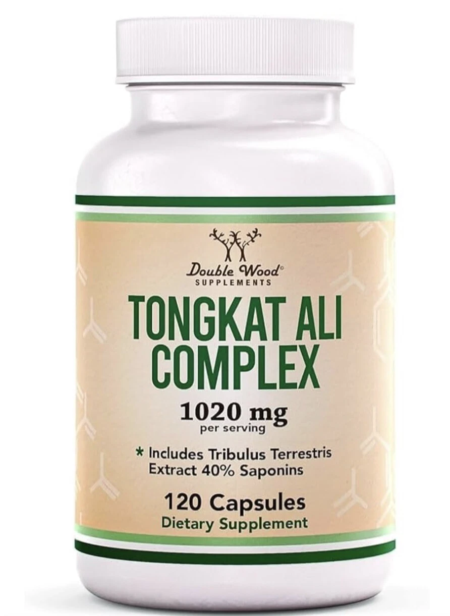 Double Wood Tongkat Complex 1020 Mg Per Servings 120 ct, EXP 05/27
