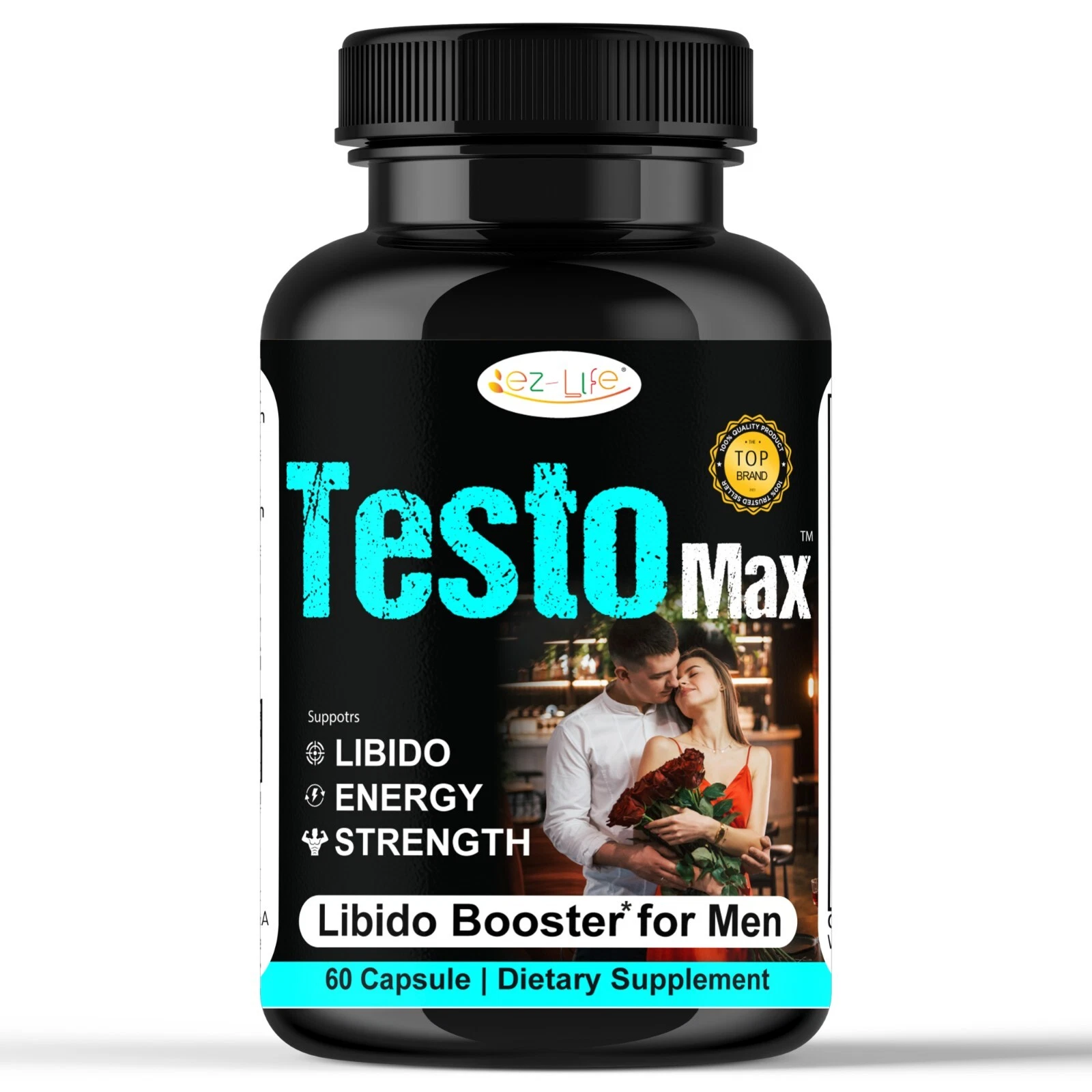 Testosterone Booster Increase Stamina Strength Drive Energy For Male Enhancement