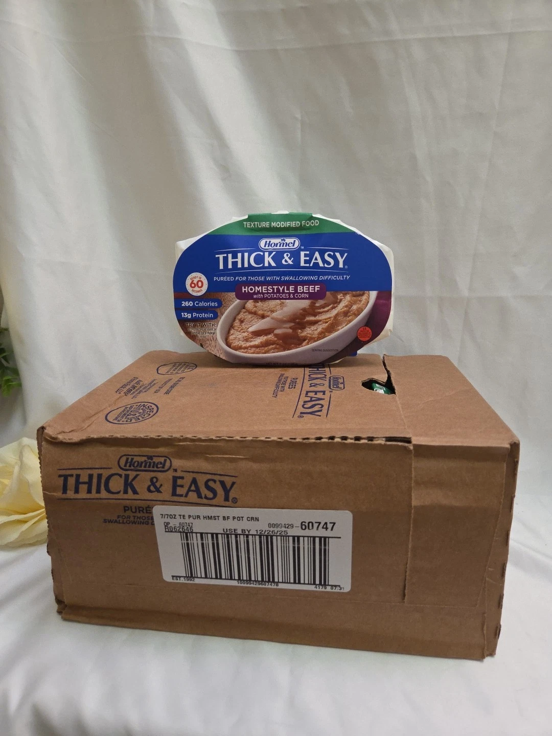 Hormel Food Sales 60747 Thick & Easy Purees Puree 7/Case (797228 CS) 66132600