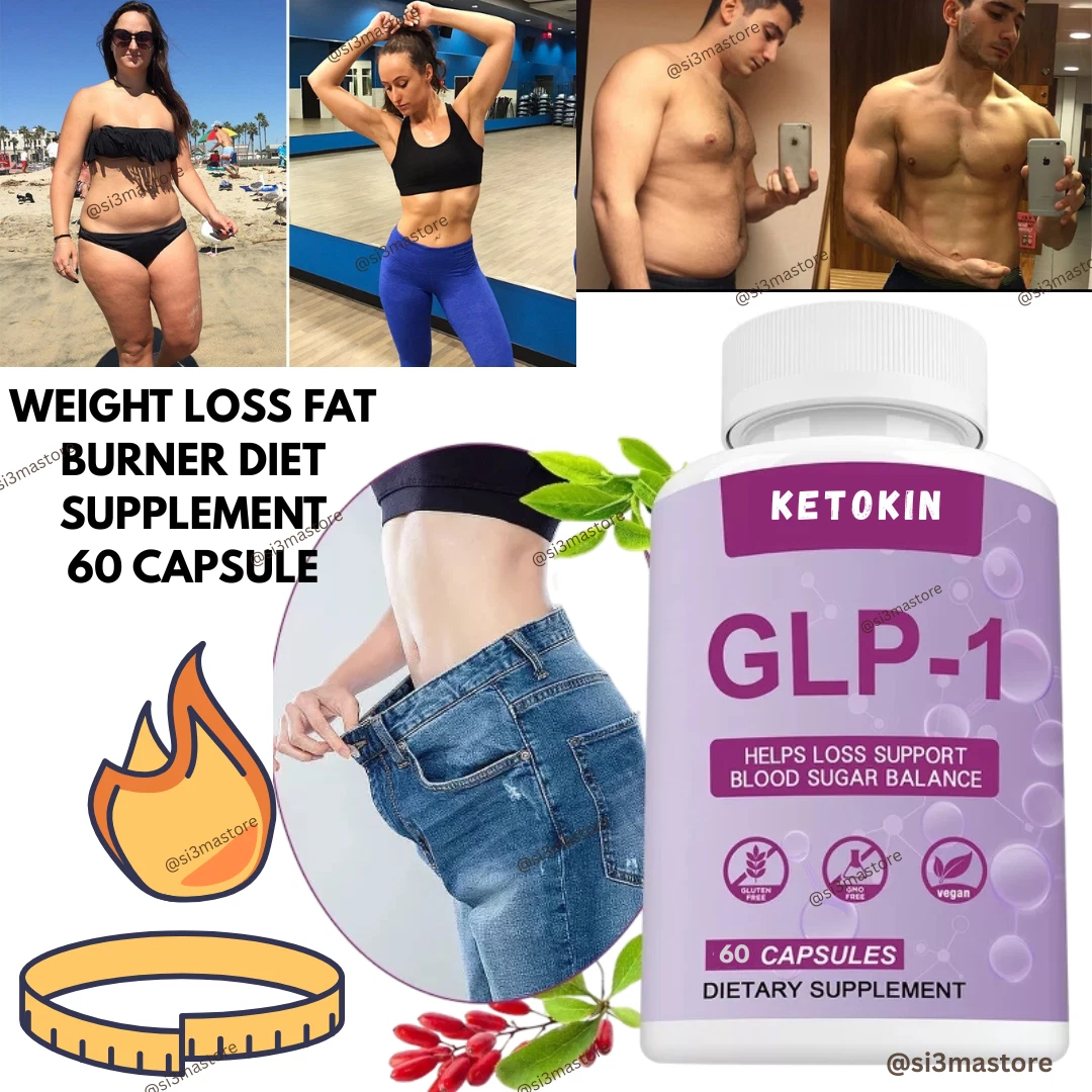 Weight Management Supplement Fat Loss Fat Burner Diet Supplement 60 Capsules