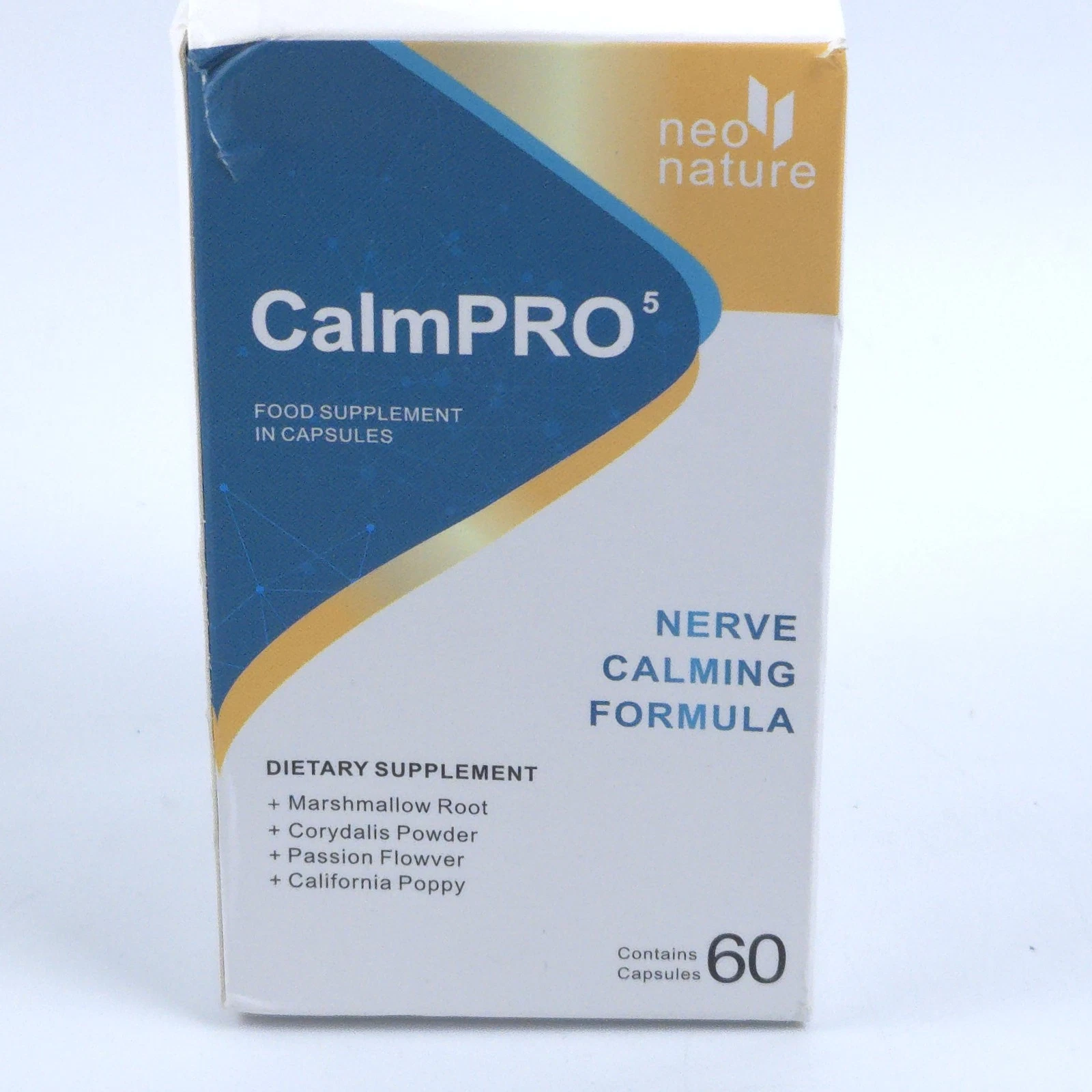 CalmPro 5 Nerve Calming Support Formula Calm Pro 5 (60 Capsules)