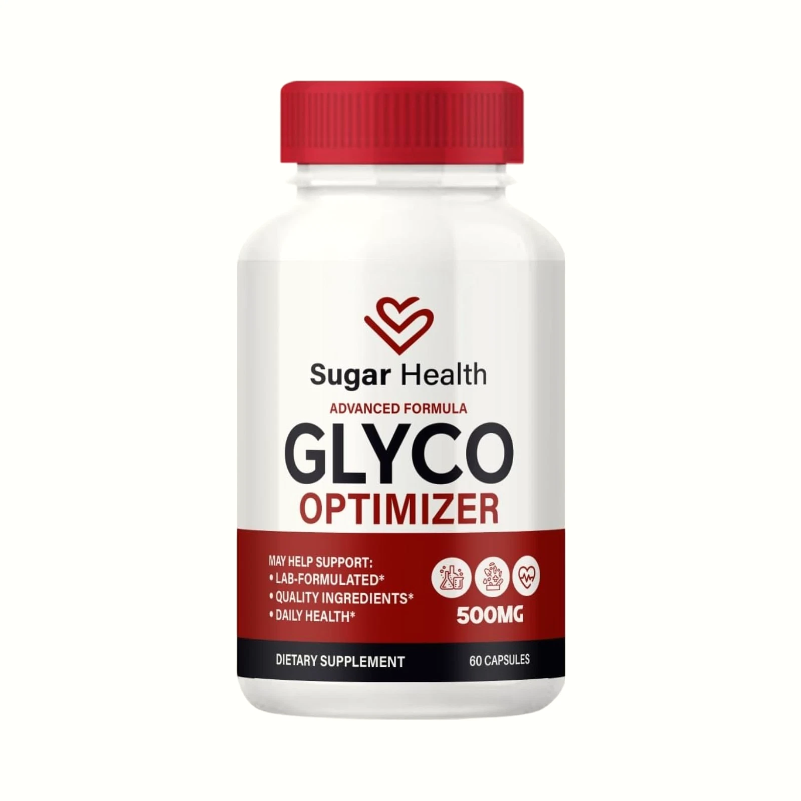 Sugar Health Glyco Optimizer Supports Blood Pressure & Health (60 Caps)