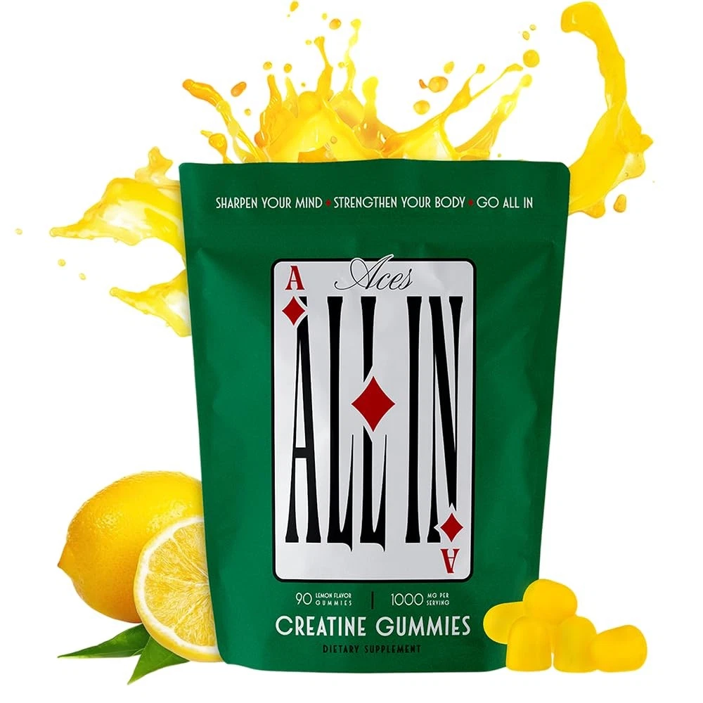 Creatine Monohydrate Gummies for Men & Women - Enhance Strength, Muscle Mass,...