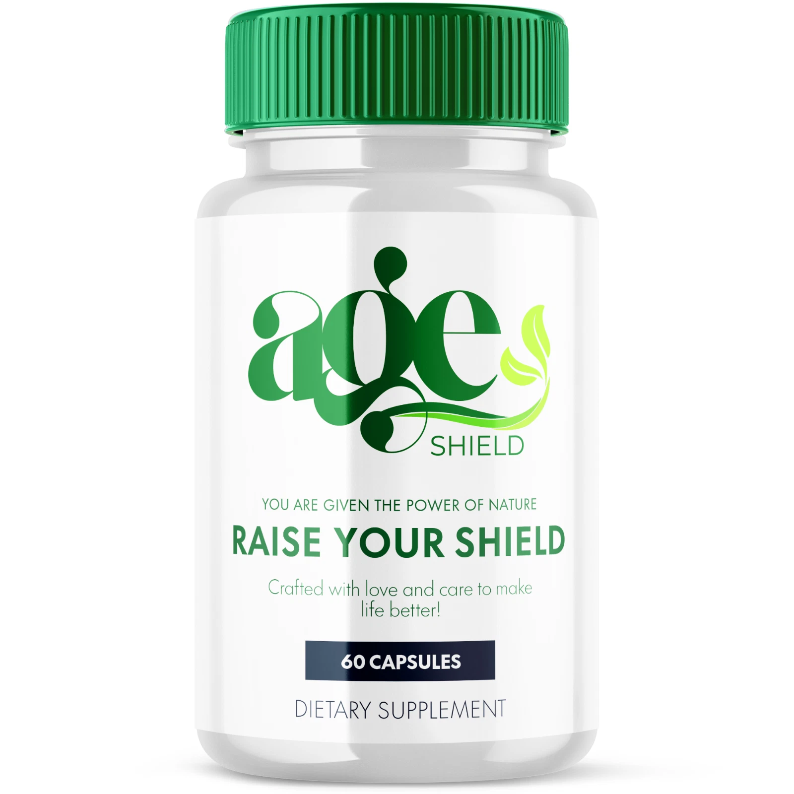 Age Shield Nootropic Capsules Advanced Formula Brain Health Support 60 Capsules
