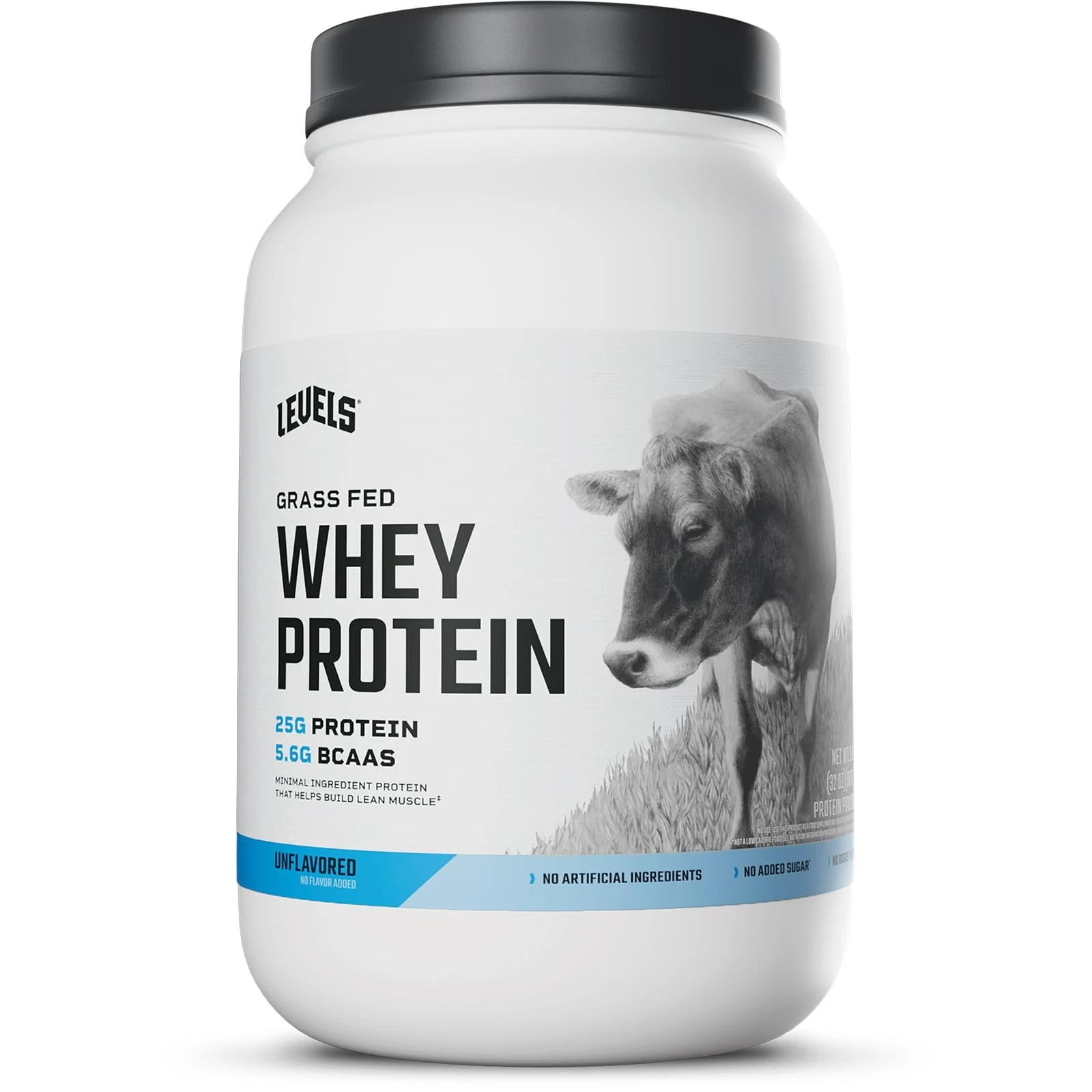 Fed Whey Protein Powder No Artificials 25G of Protein Unflavored 2LB