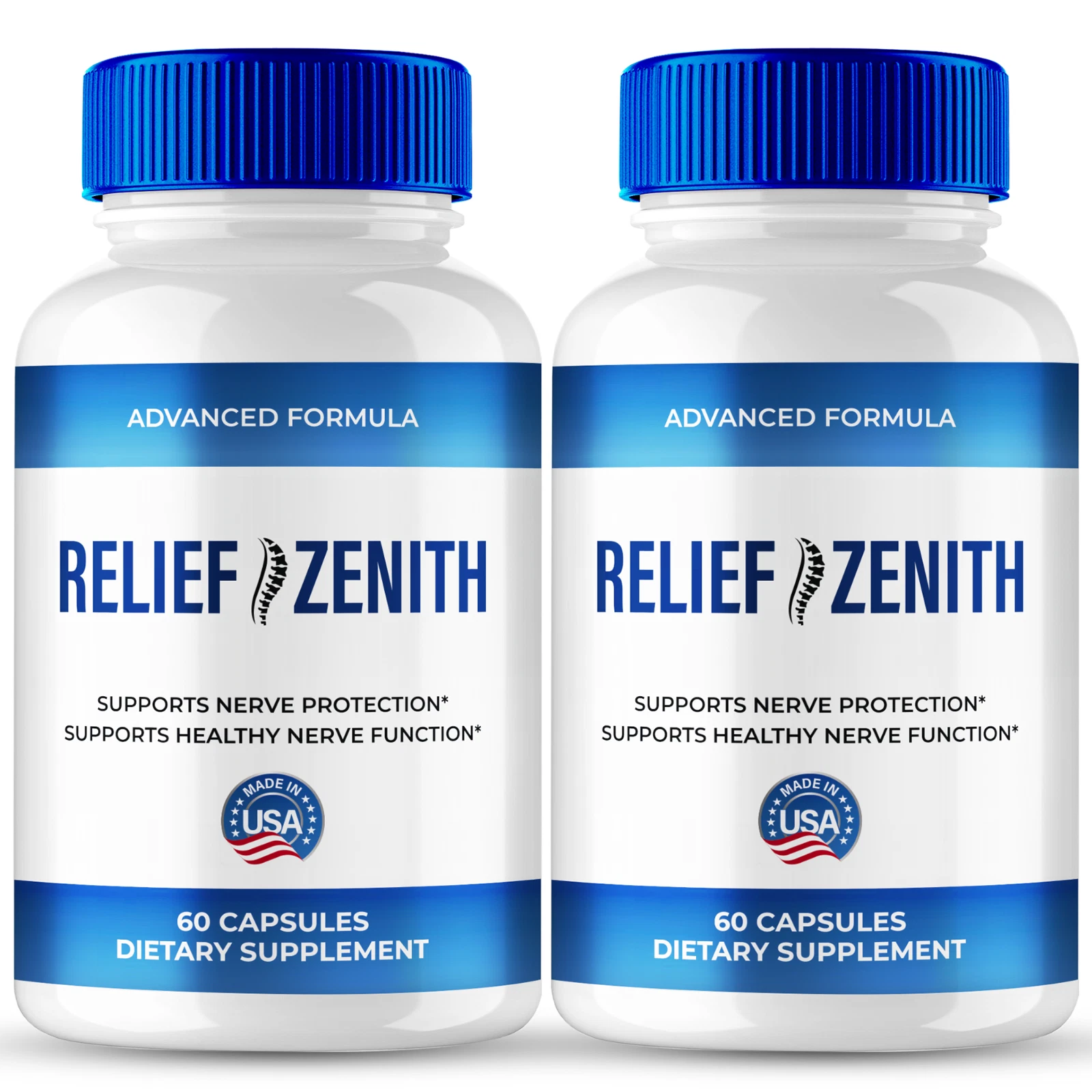 (2 Pack) Relief Zenith Capsules, ReliefZenith Advanced Nerve Health Support