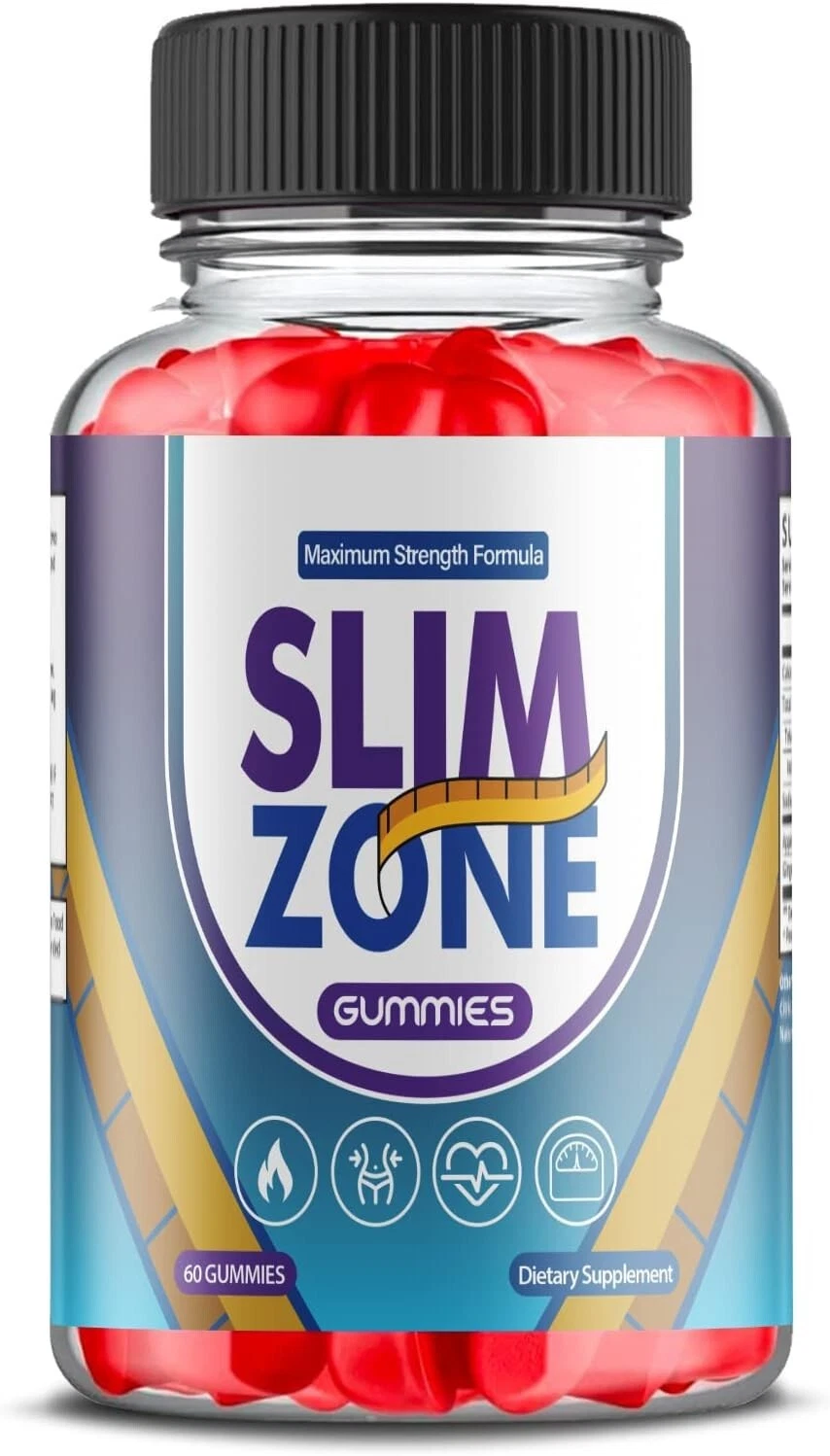 1 Pack - Slim Zone Keto ACV Gummies - Vegan, Weight Loss Supplement - 60 Gums