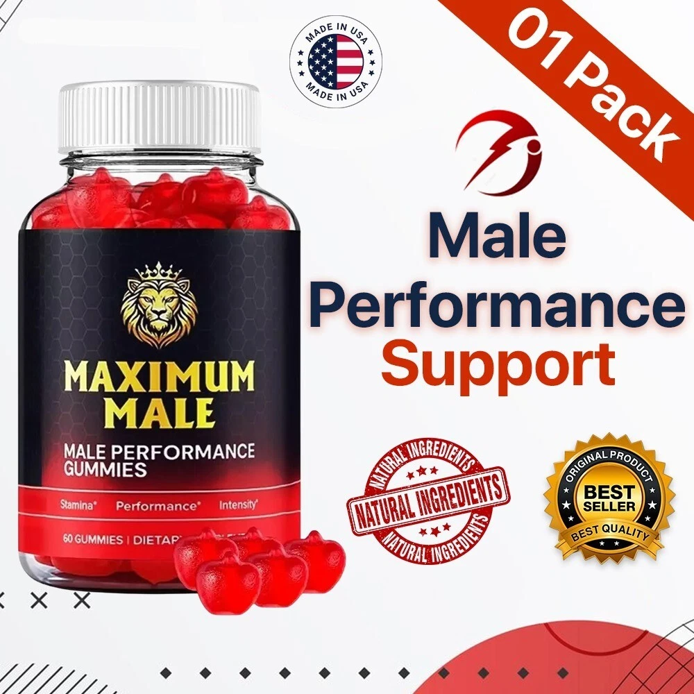 (1 Pack) Maximum Male Gummies for Men – MaximumMale Male Gummies All-Natural