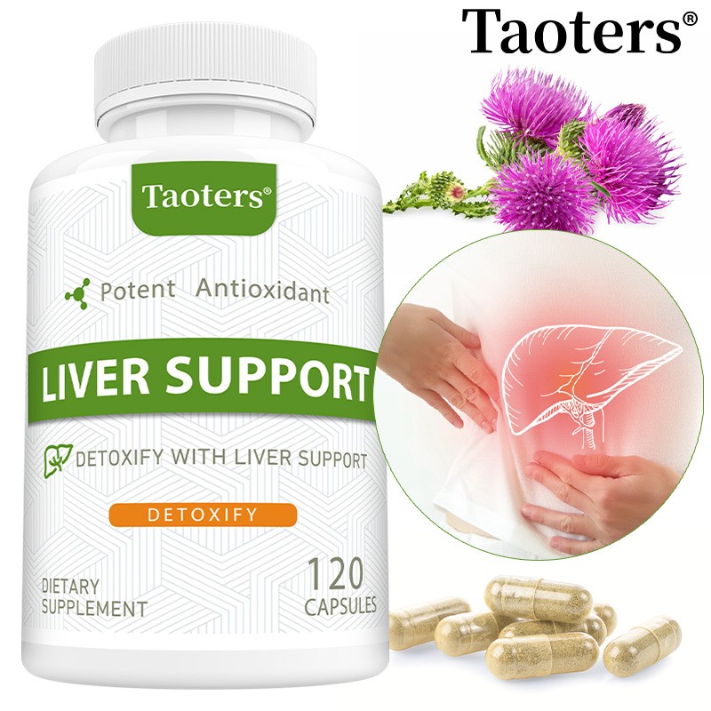 Liver Support Capsule Improve Liver Cell System Function Health Reduce Oxidation