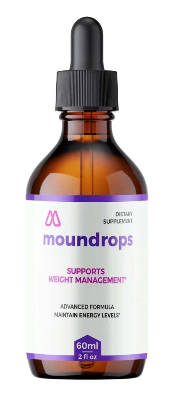 Moundrops Drops Montículo Gotas Control de Peso Apoyo Suplemento (1 Paquete)