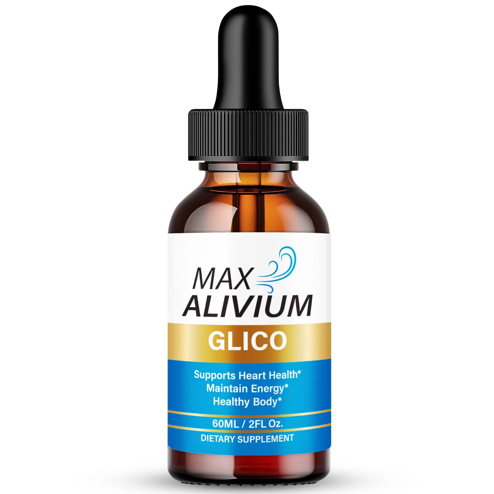 (1 Pack) Max Alivium Drops, MaxAlivium Advanced Blood Health Support Formula