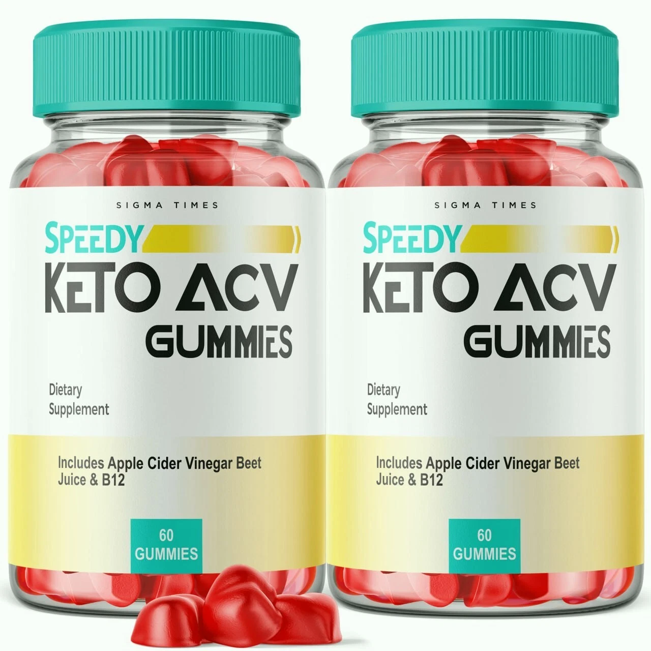 (2 Pack) OFFICIAL Speedy Keto Gummies Weight Loss Supplement - Speedy Keto ACV