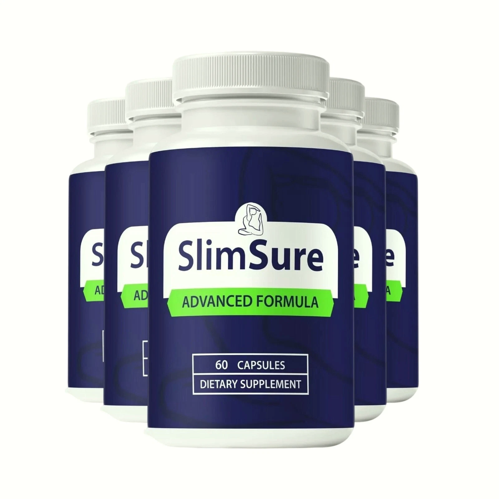 5-Pack Slim Sure Pills, SlimSure Keto Advanced Weight Loss Pills - 300 Capsules