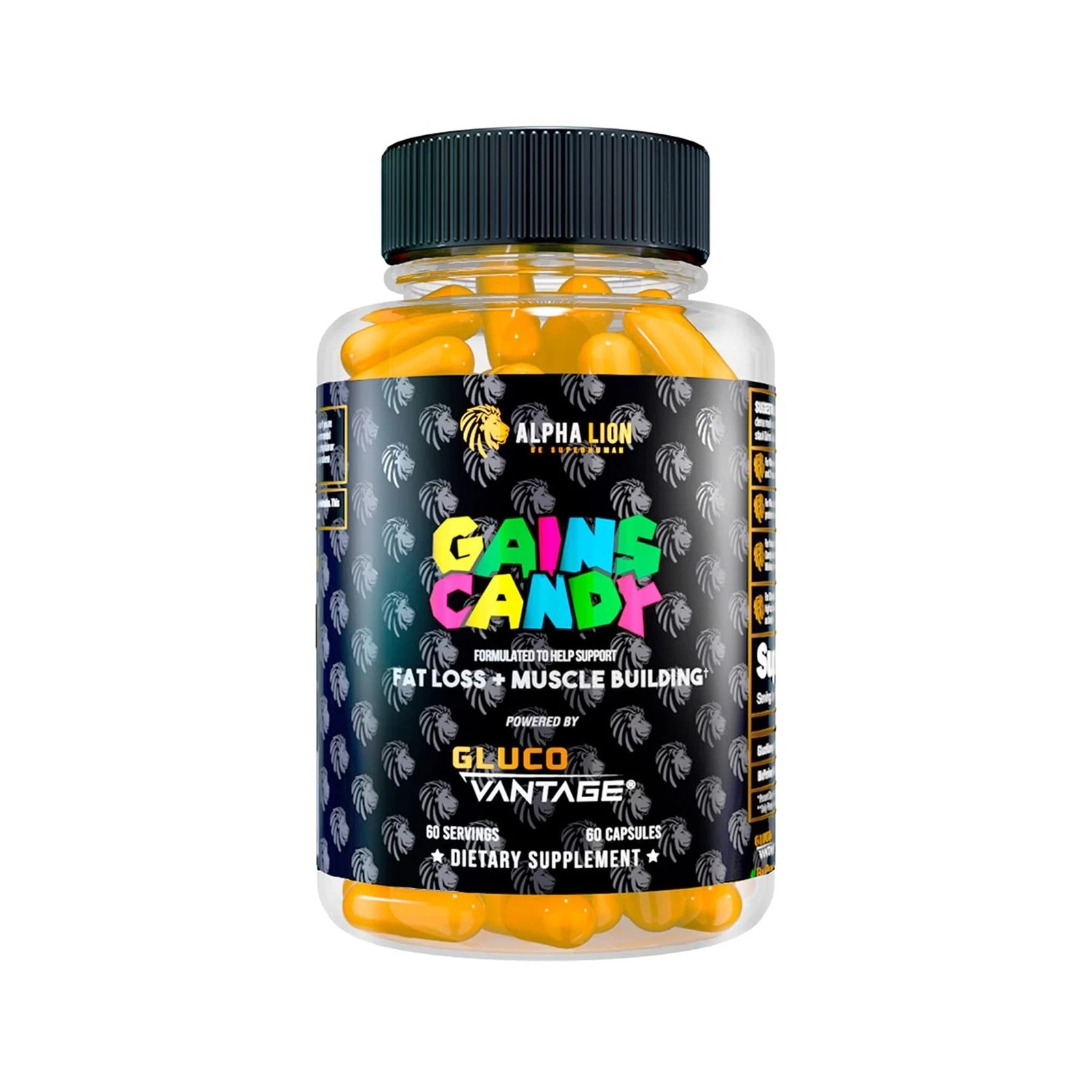 Alpha Lion Gains Candy, Supplement Pills that Support Weight Loss, Muscle Bui...