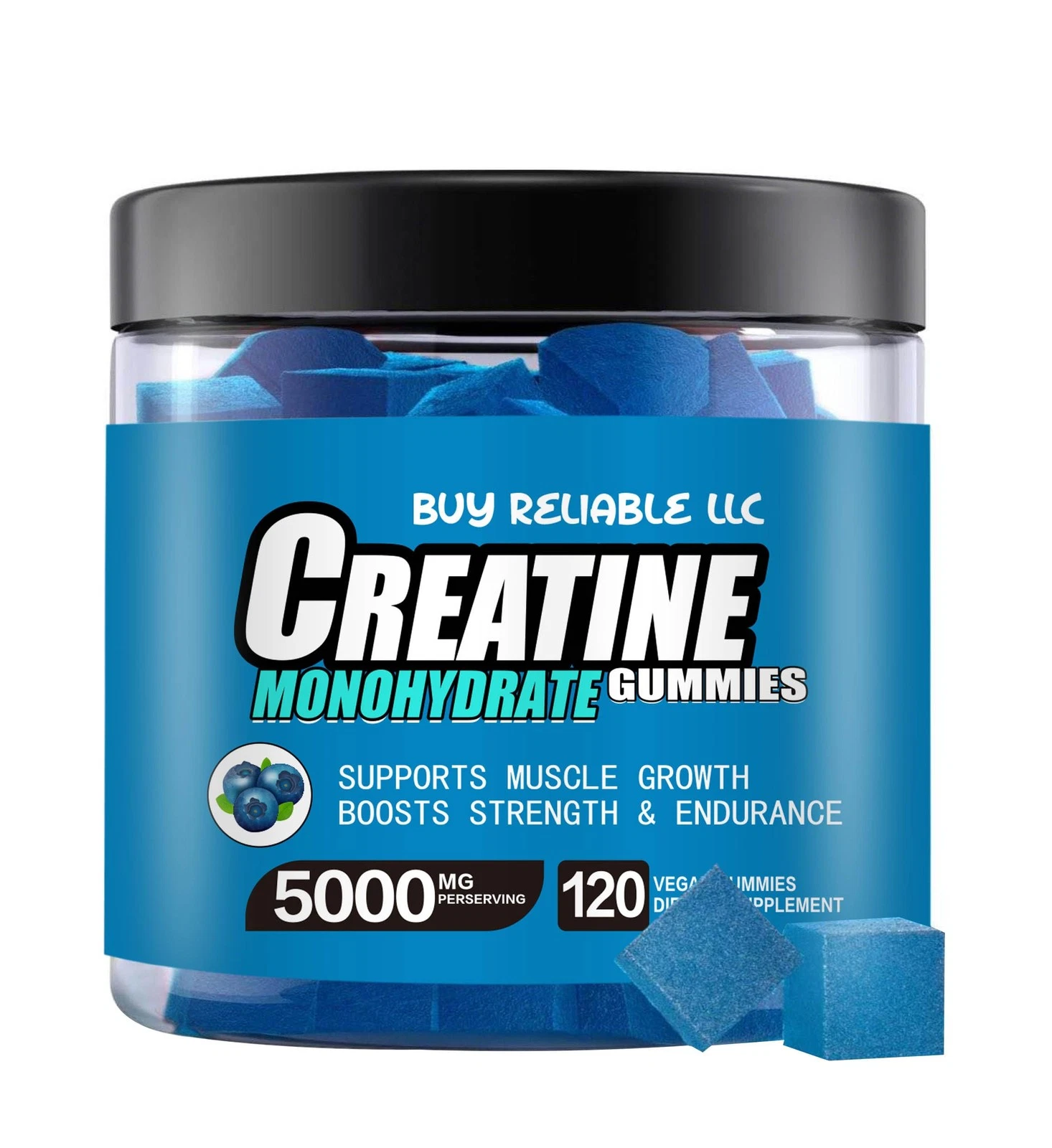 Buy RELIBLE LLC Creatine Monohydrate Gummies 5g Creatine Monohydrate for Men and