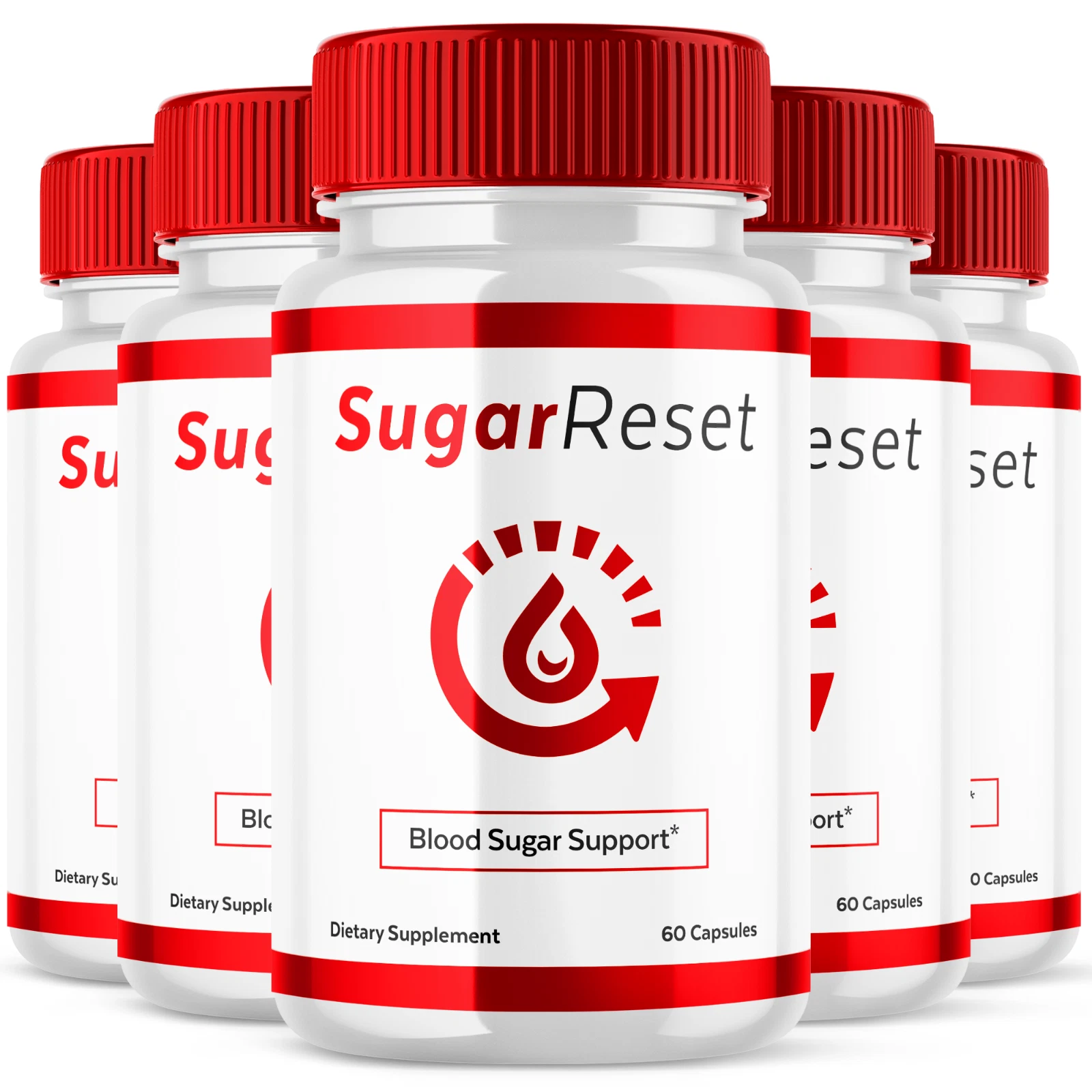 Sugar Reset Advanced Blood Formula Glycogen Max Support Supplement 300 Capsules