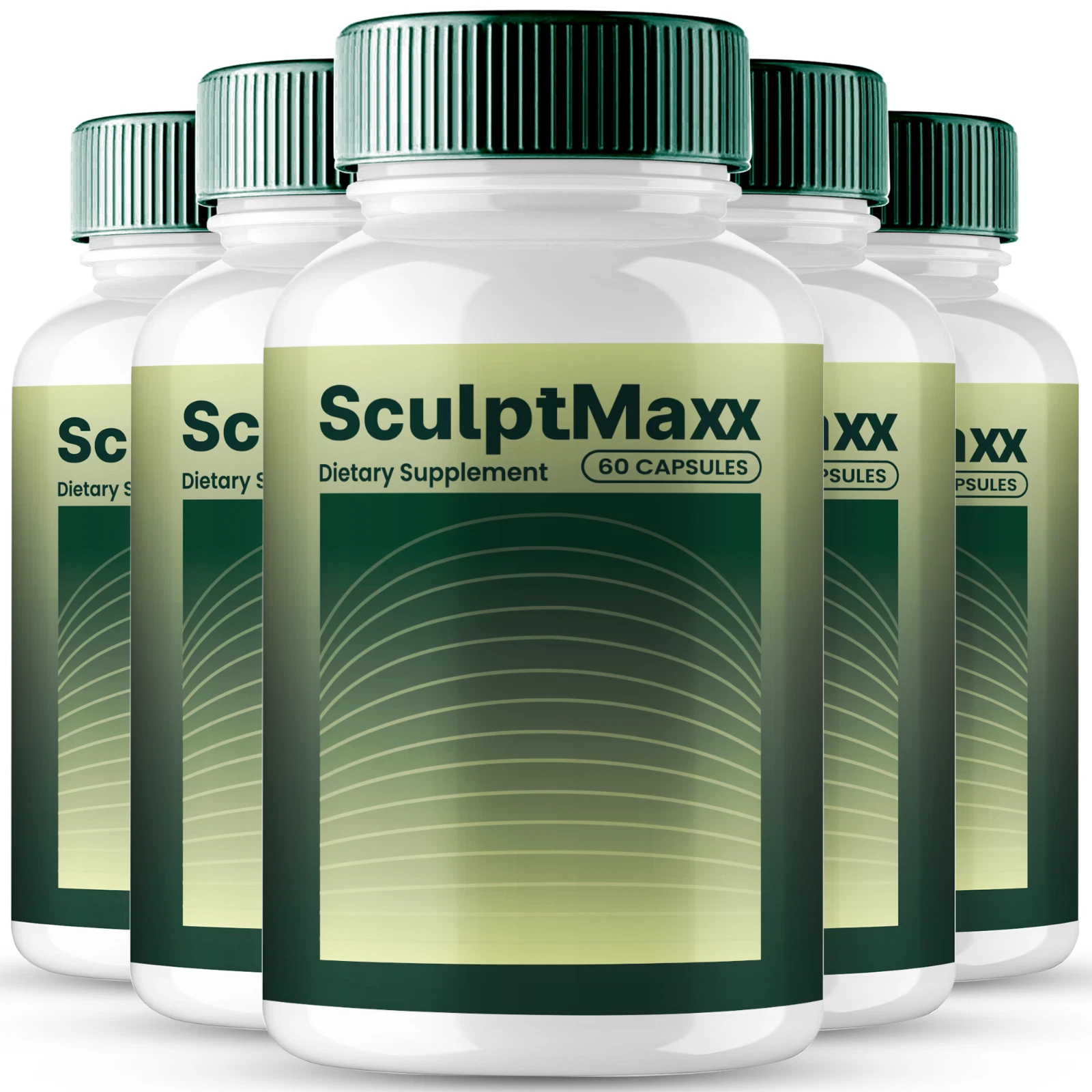 (5 Pack) SculptMaxx Capsules, Sculpt Maxx Advanced Weight Loss and Energy Pills