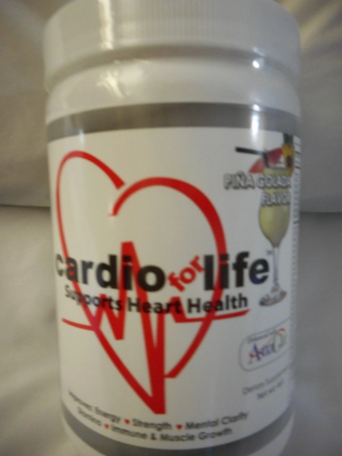 Cardio For Life Heart Health Nutritional Supplement Pina Colada 32 servings