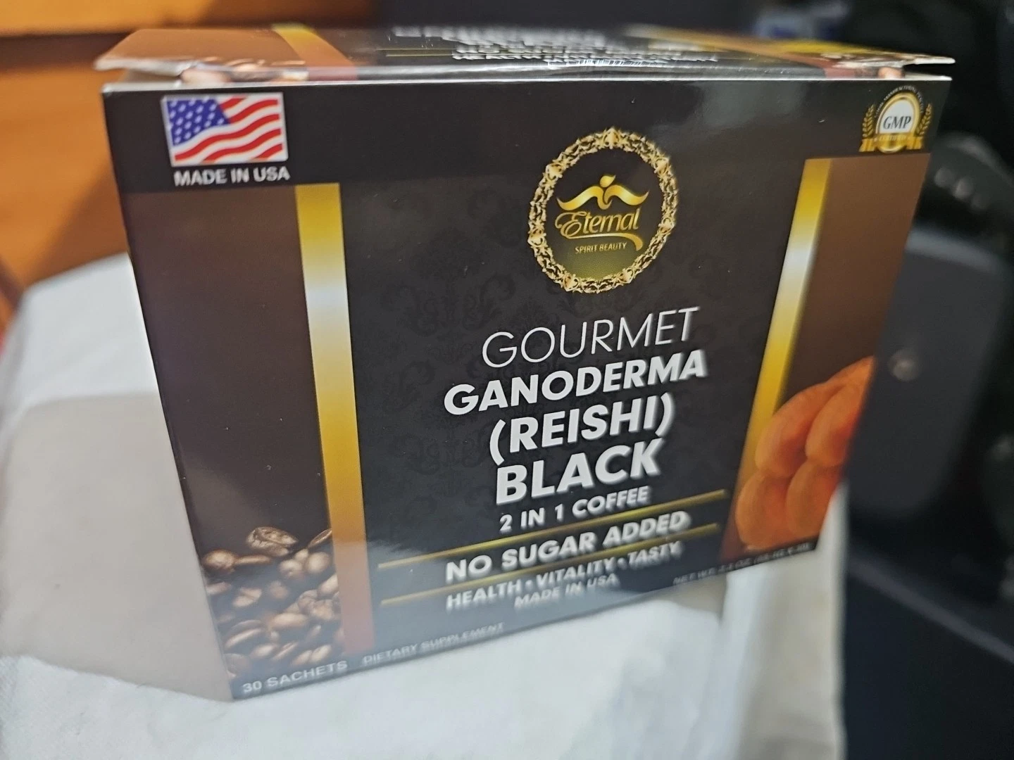 Gourmet Ganoderma (Reishi) 2 In 1 Coffee By Eternal Spirit Beauty