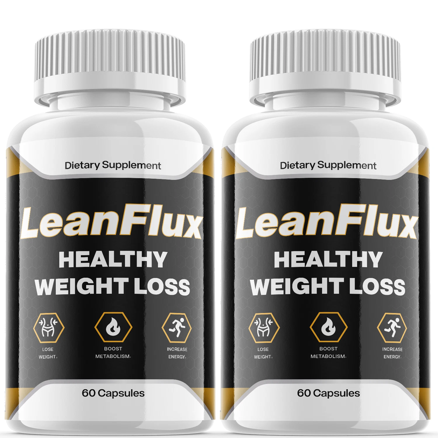 (2 Pack) Leanflux Keto Capsules, Lean Flux Pills for Weight Loss (120 Capsules)