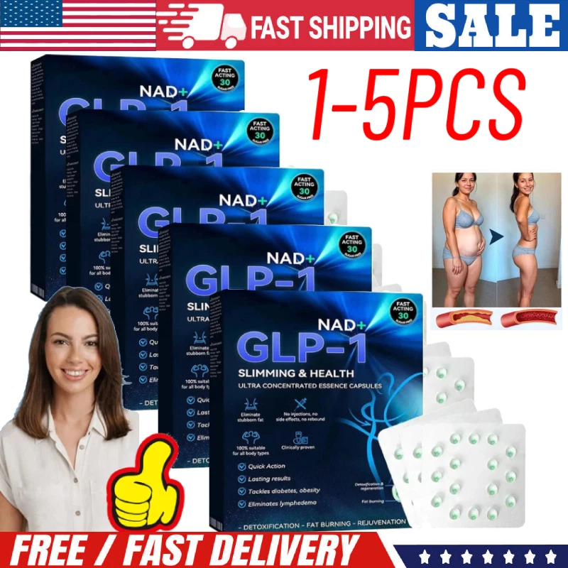 NAD+ GLP-1 Slimming & Health Pearl Peptide Ultra Concentrated Essence Capsules`