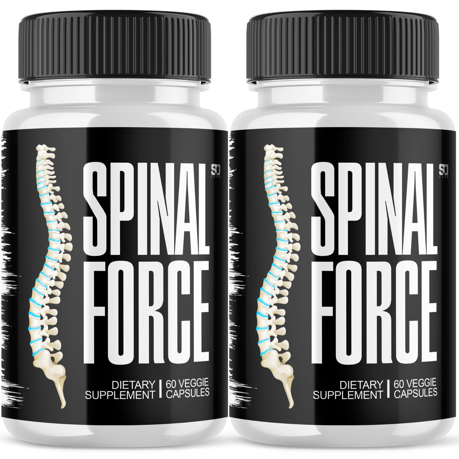 Spinal Force - Support Comfort and Flexibility for Spine and Back (2 Pack)