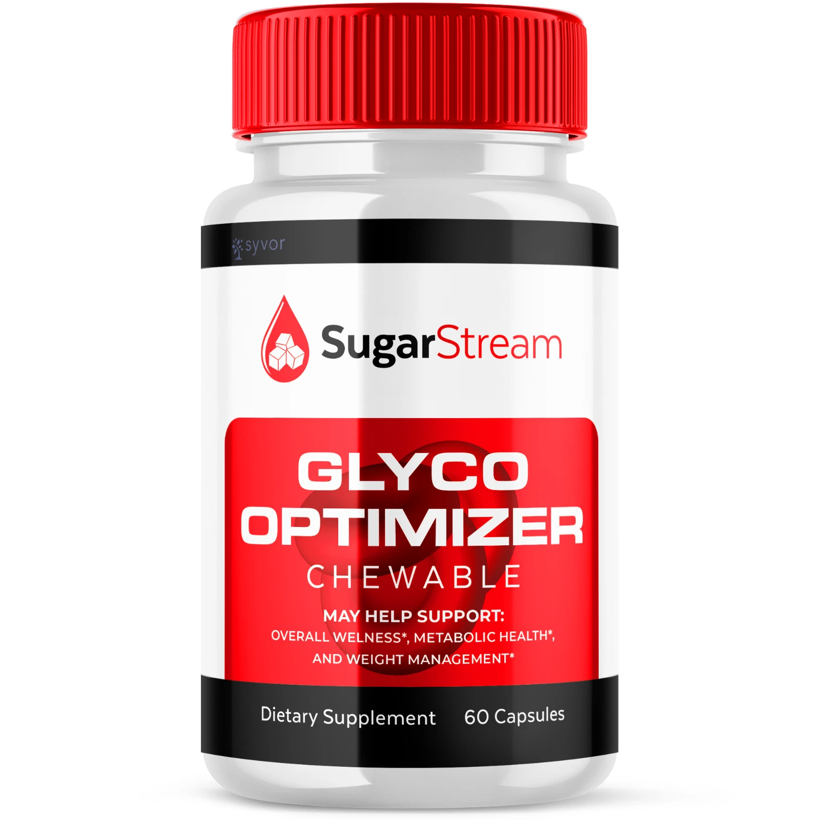 Sugar Stream Glyco Optimizer Max Strength Glycogen Support Sugarstream 60 Caps