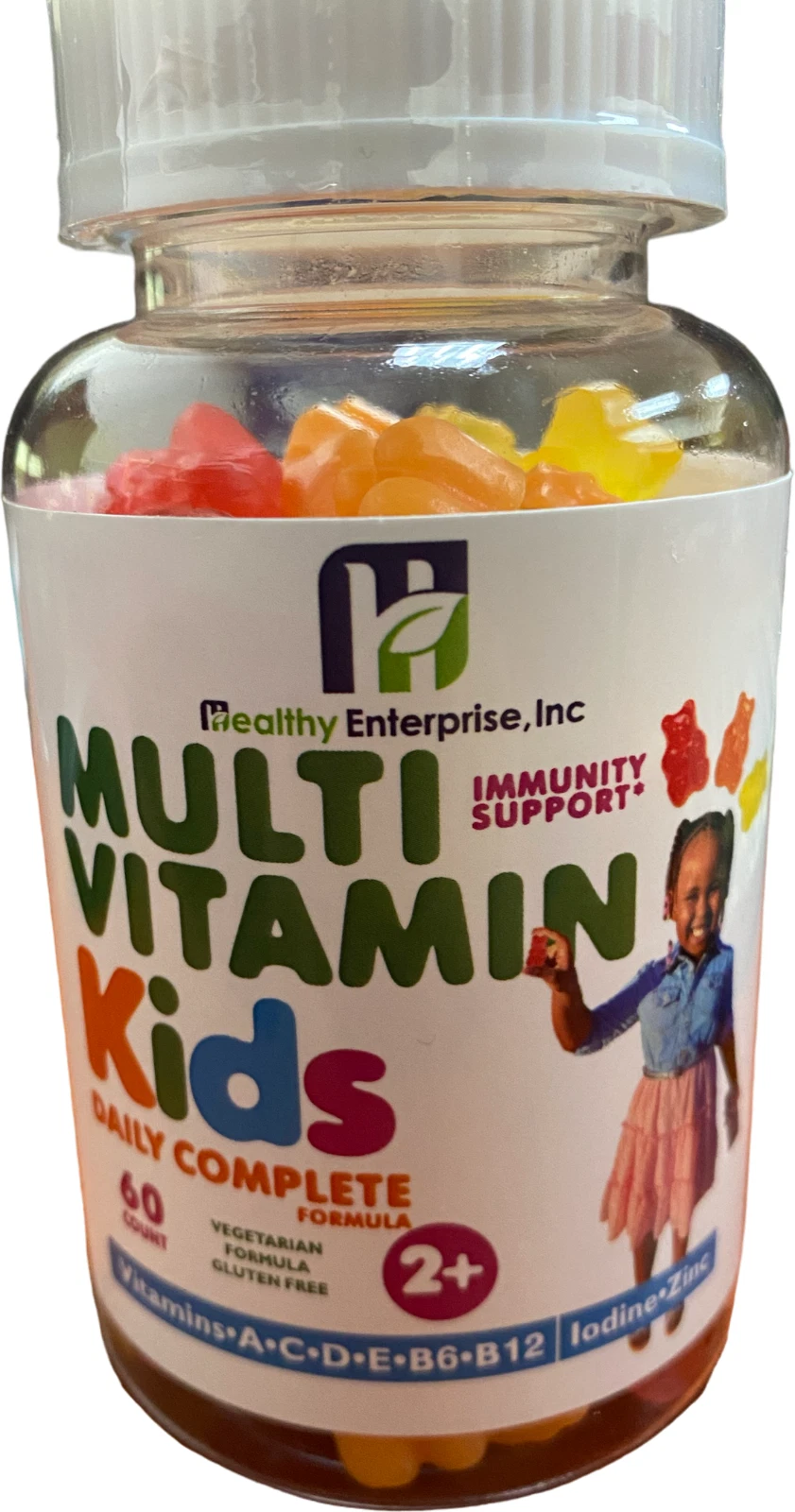 KIDS DAILY ENRICHMENT MULTI VITAMINS 60 GUMMIES EXP 3/2027 by Healthy Enterprise