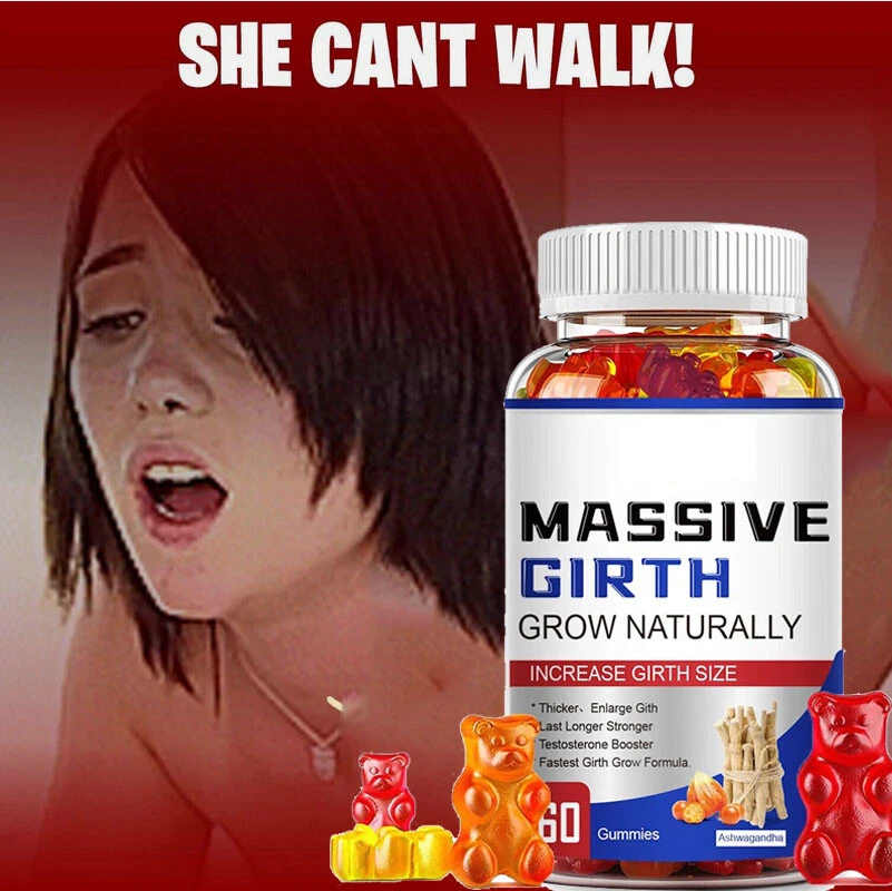 Male Enhancement Gummies Booster & Thicker Last Longer Stronger Bigger 60 Gummy