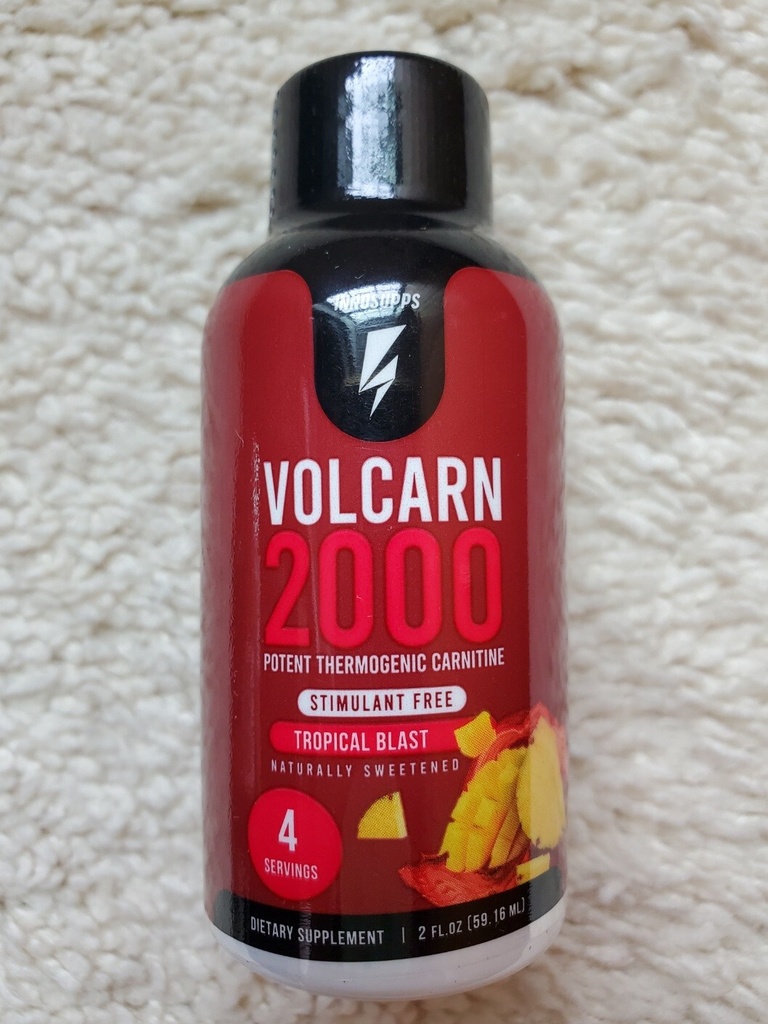 Innosupps Volcarn 2000 Potent Thermogenic Carnitine Tropical Blast 2 oz