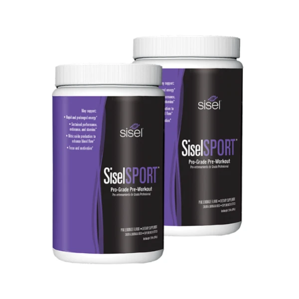 x2 Sisel SiselSPORT Pink Lemonade Pro-Grade Pre-Workout 30 servings/ each