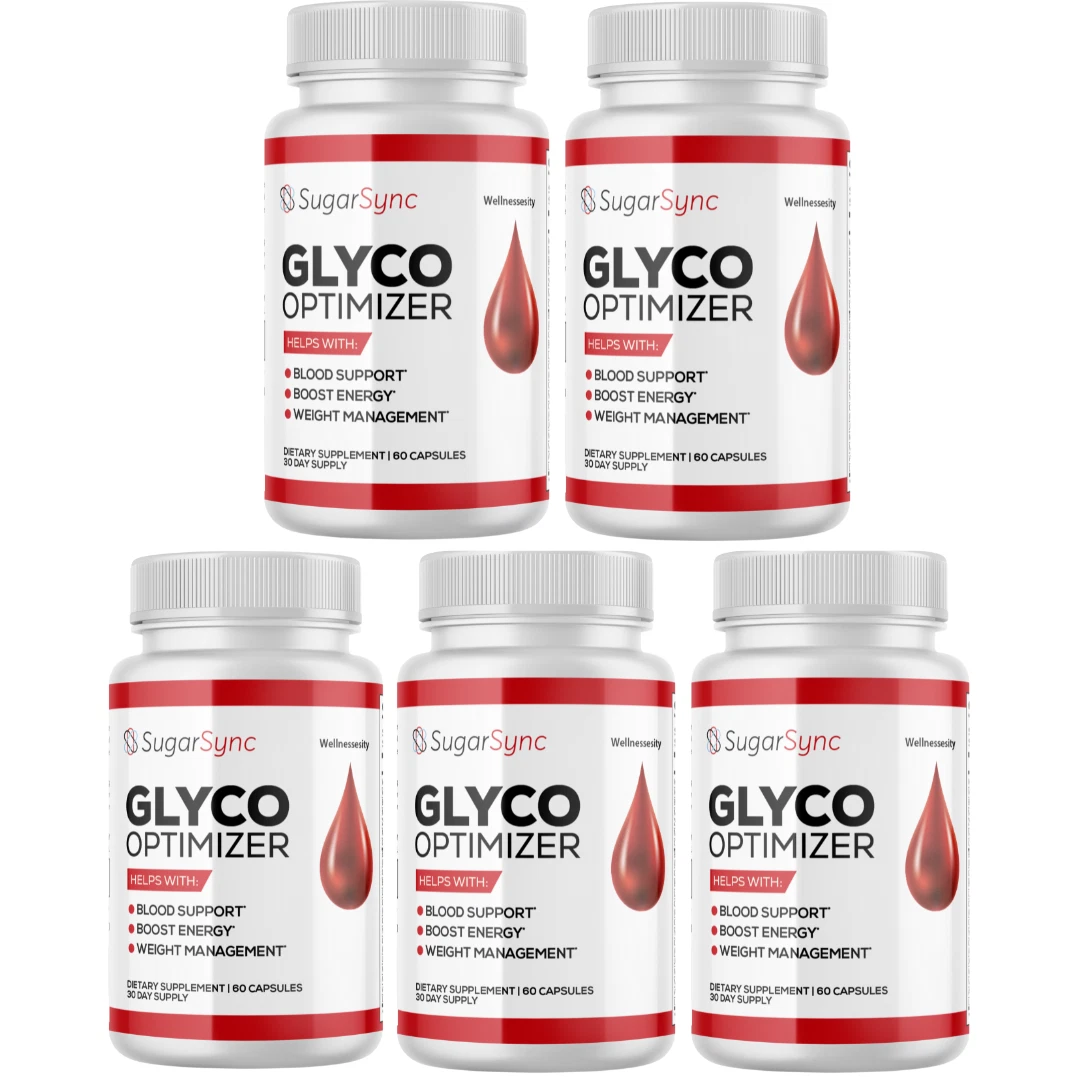 Sugar Sync Glyco Optimizer Maximum Strength Glycogen Supplement - 5 Bottles