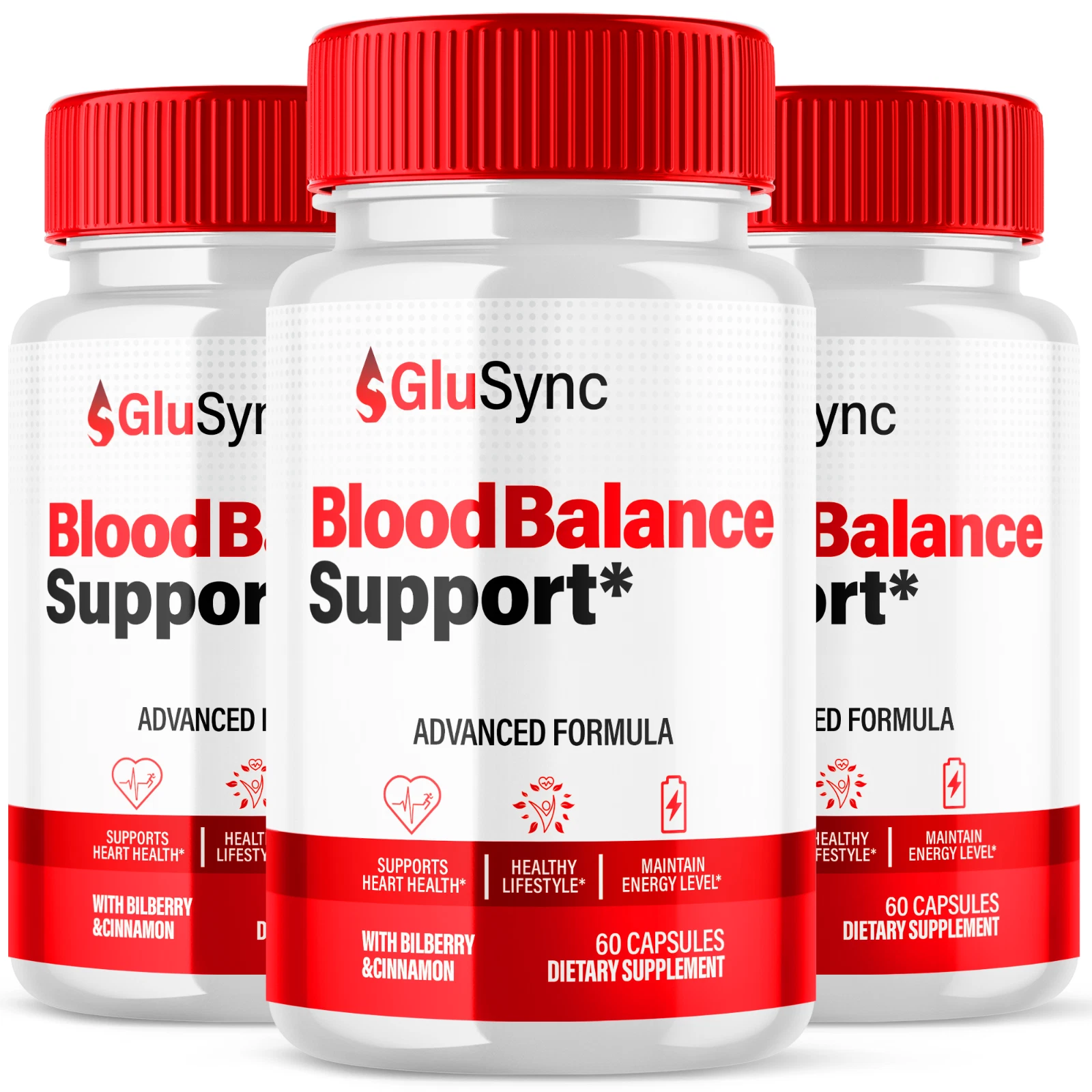 GluSync Blood Balance Glycogen Support Advanced Glyco Optimizer, 180 Capsules