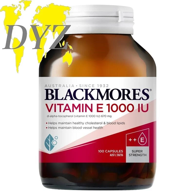 Blackmores Vitamin E 1000 IU (100 Capsules)