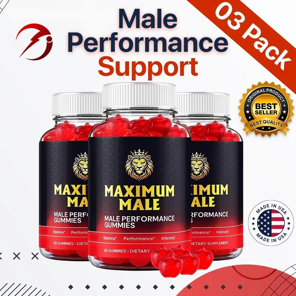 (3 Pack) Maximum Male Gummies for Men – MaximumMale Male Gummies All-Natural